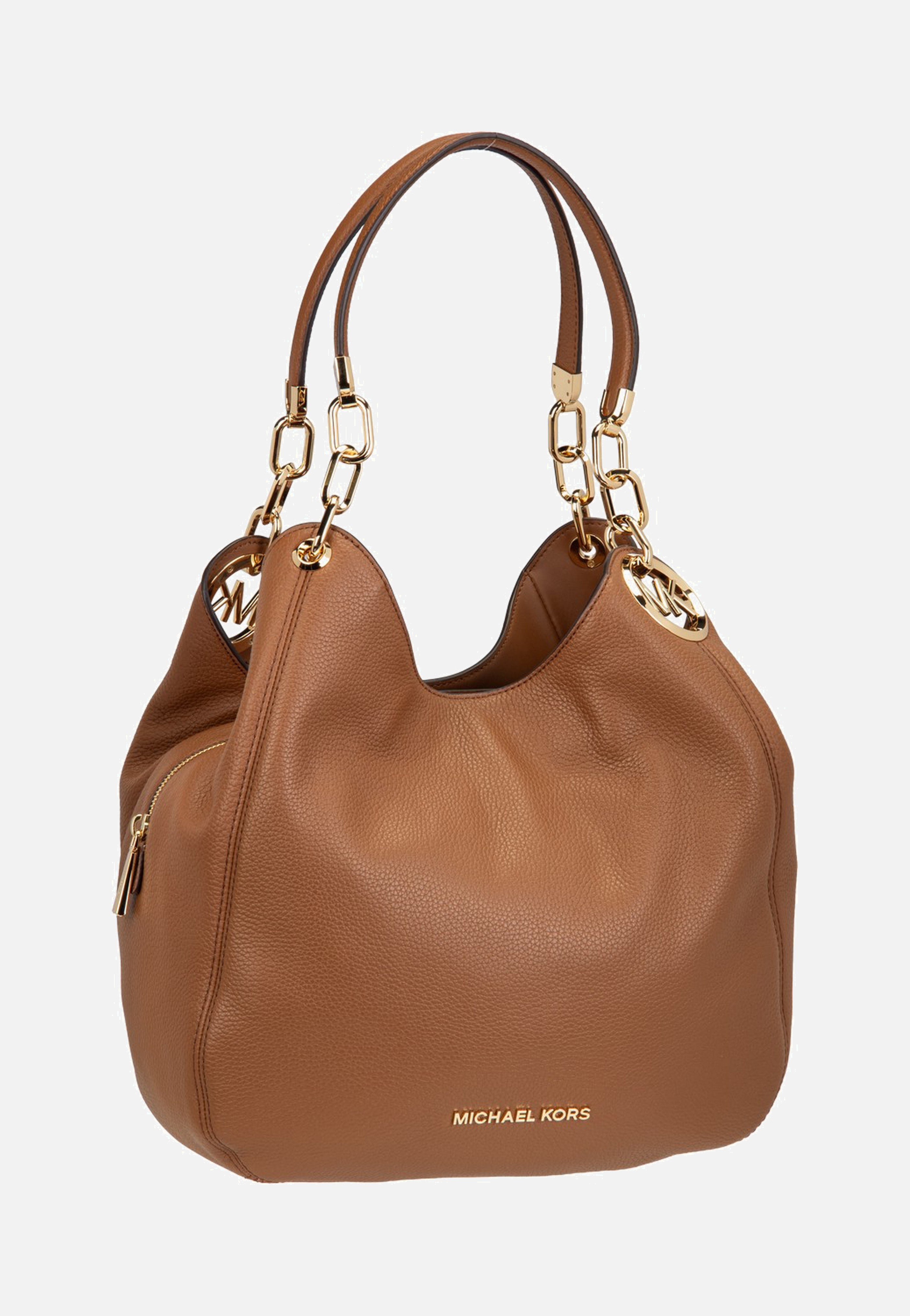 Michael Kors - Lillie Large Chain Shoulder Tote Luggage - Hobo Bag | Women-Image