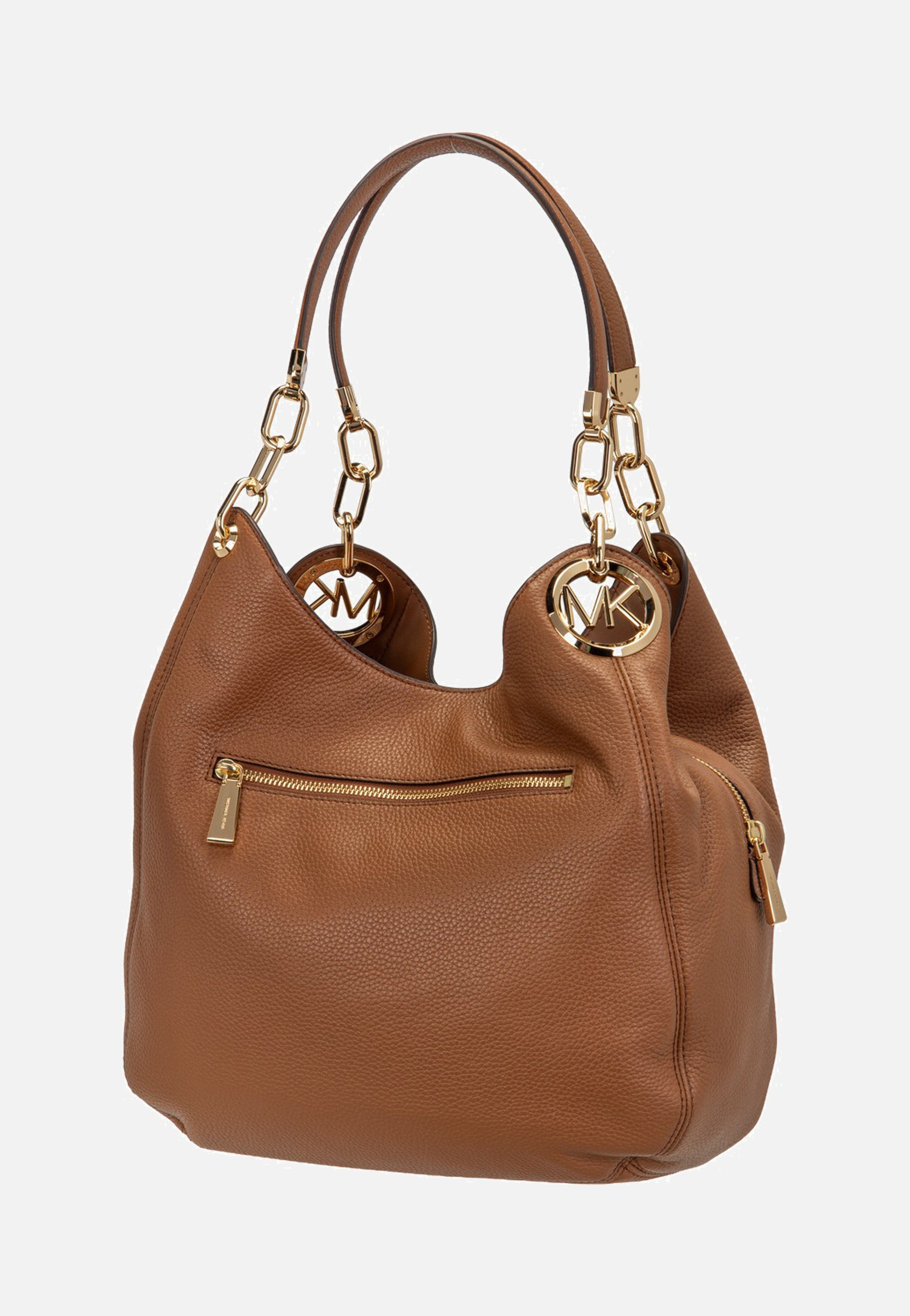Michael Kors - Lillie Large Chain Shoulder Tote Luggage - Hobo Bag | Women-Image