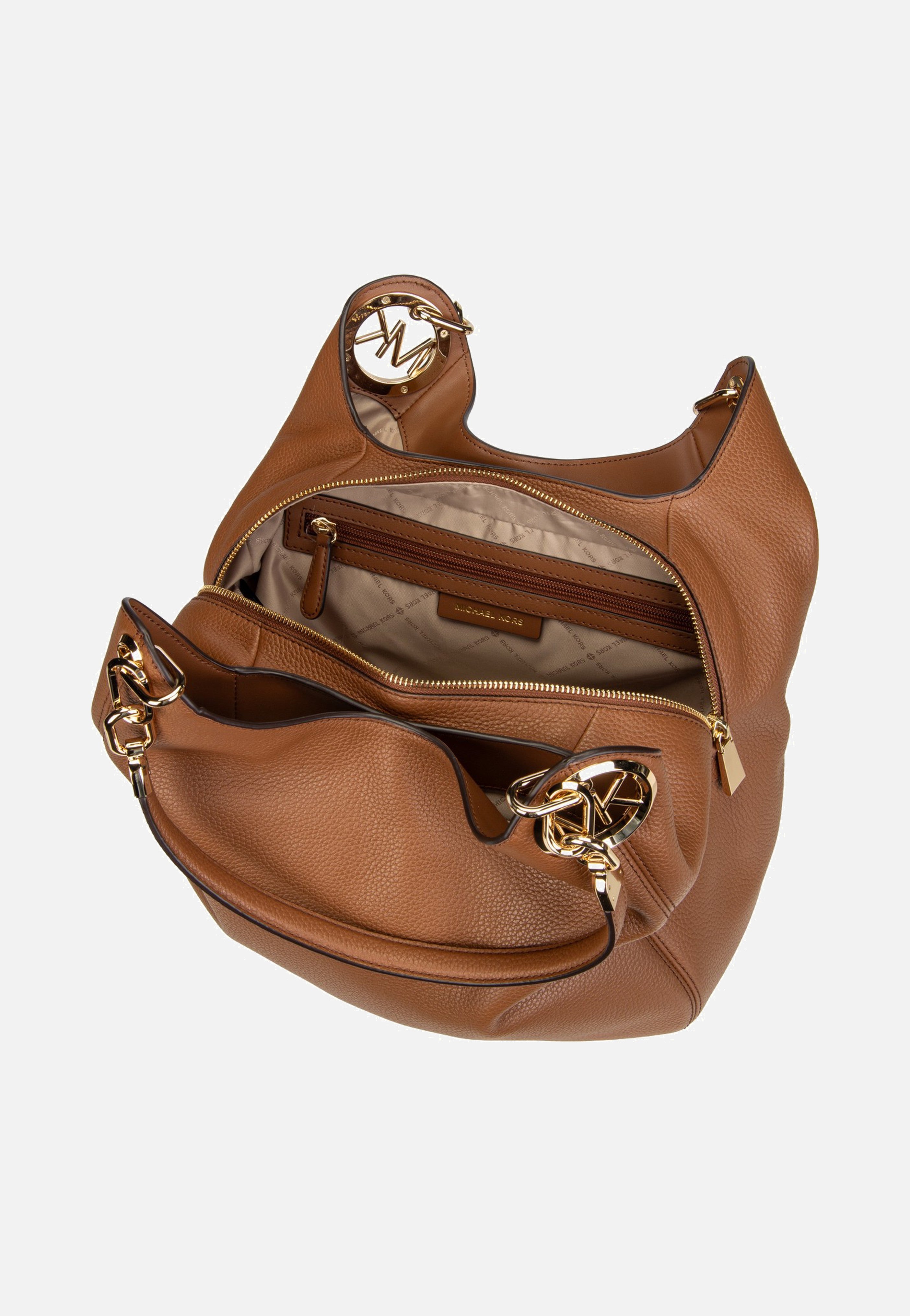 Michael Kors - Lillie Large Chain Shoulder Tote Luggage - Hobo Bag | Women-Image