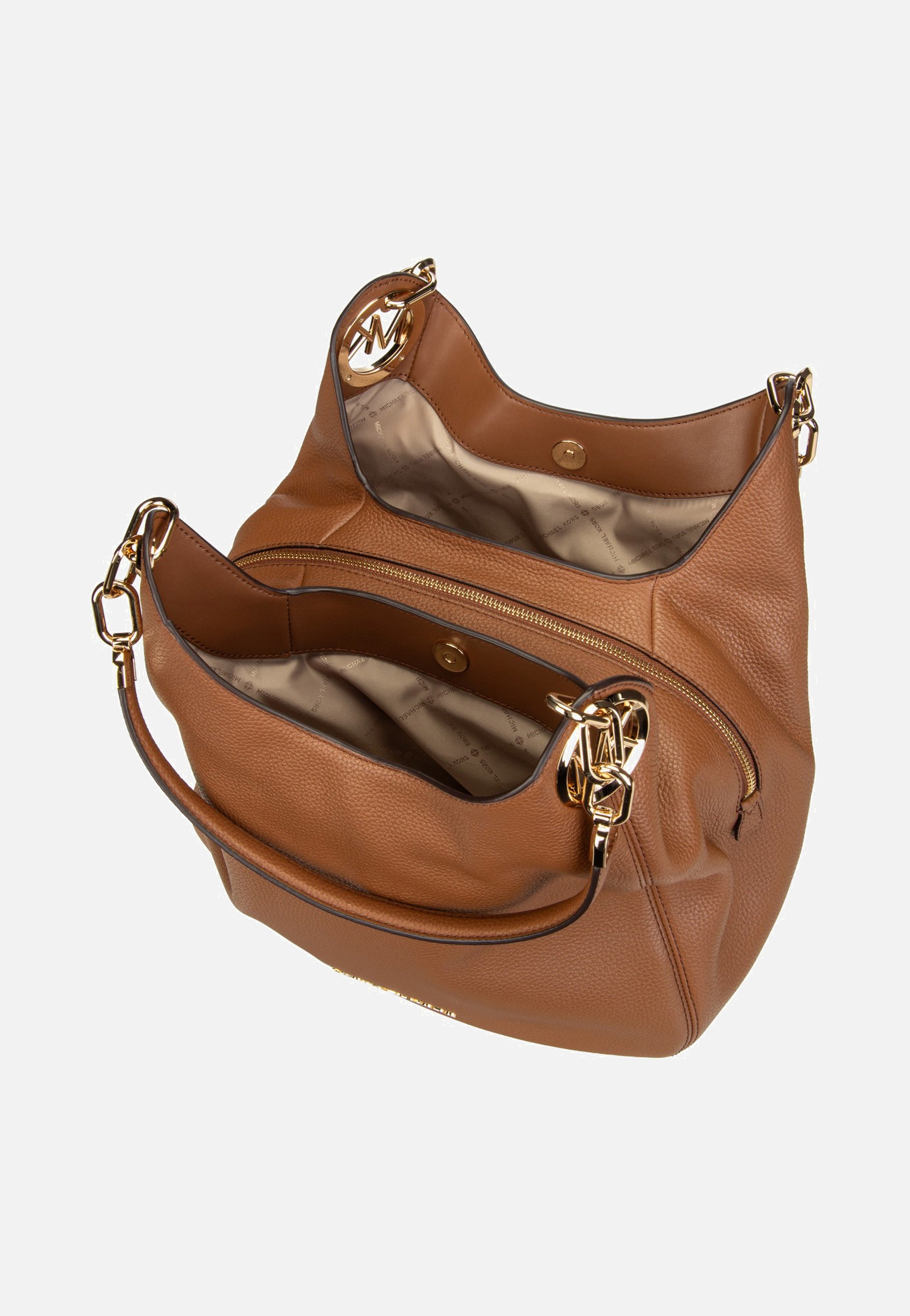 Michael Kors - Lillie Large Chain Shoulder Tote Luggage - Hobo Bag | Women-Image
