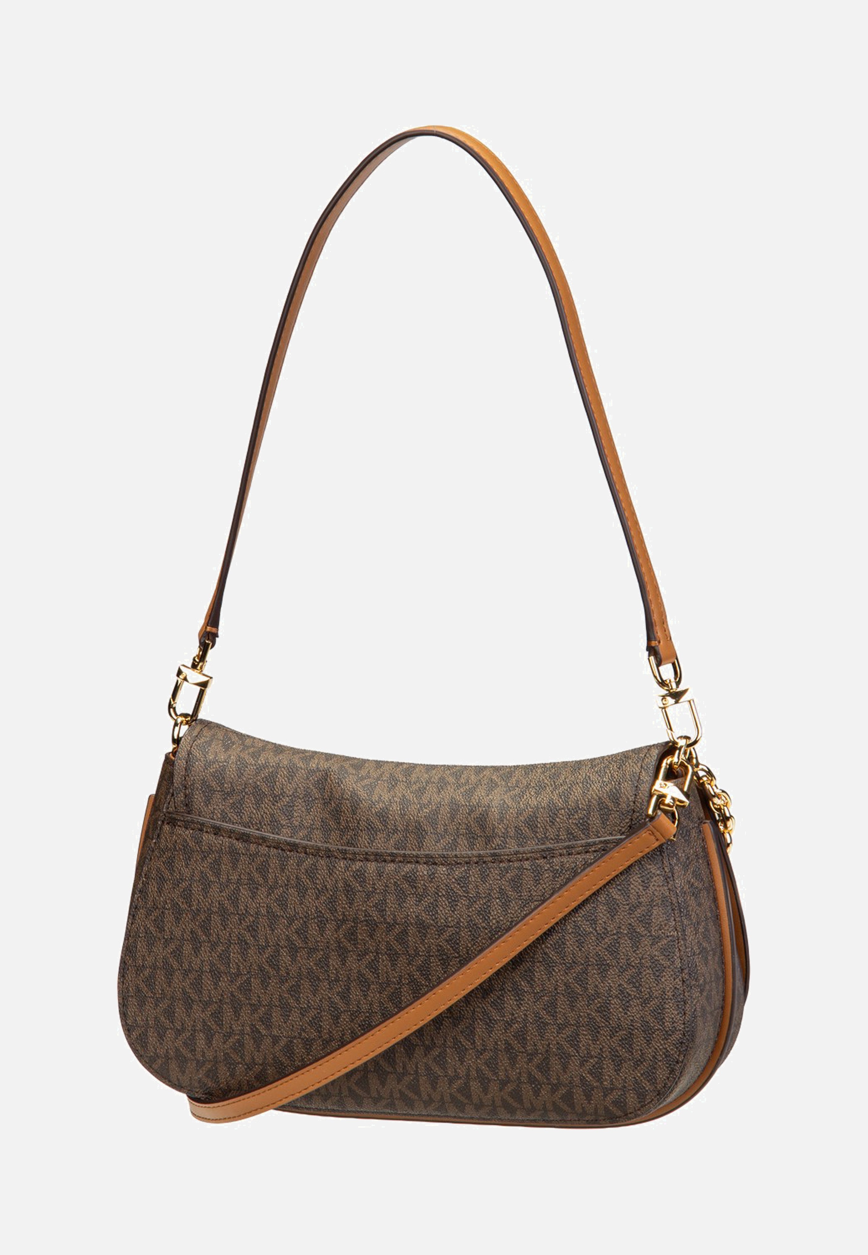 Michael Kors Nolita MD Chain Conv Brown/Acorn Shoulder Bag