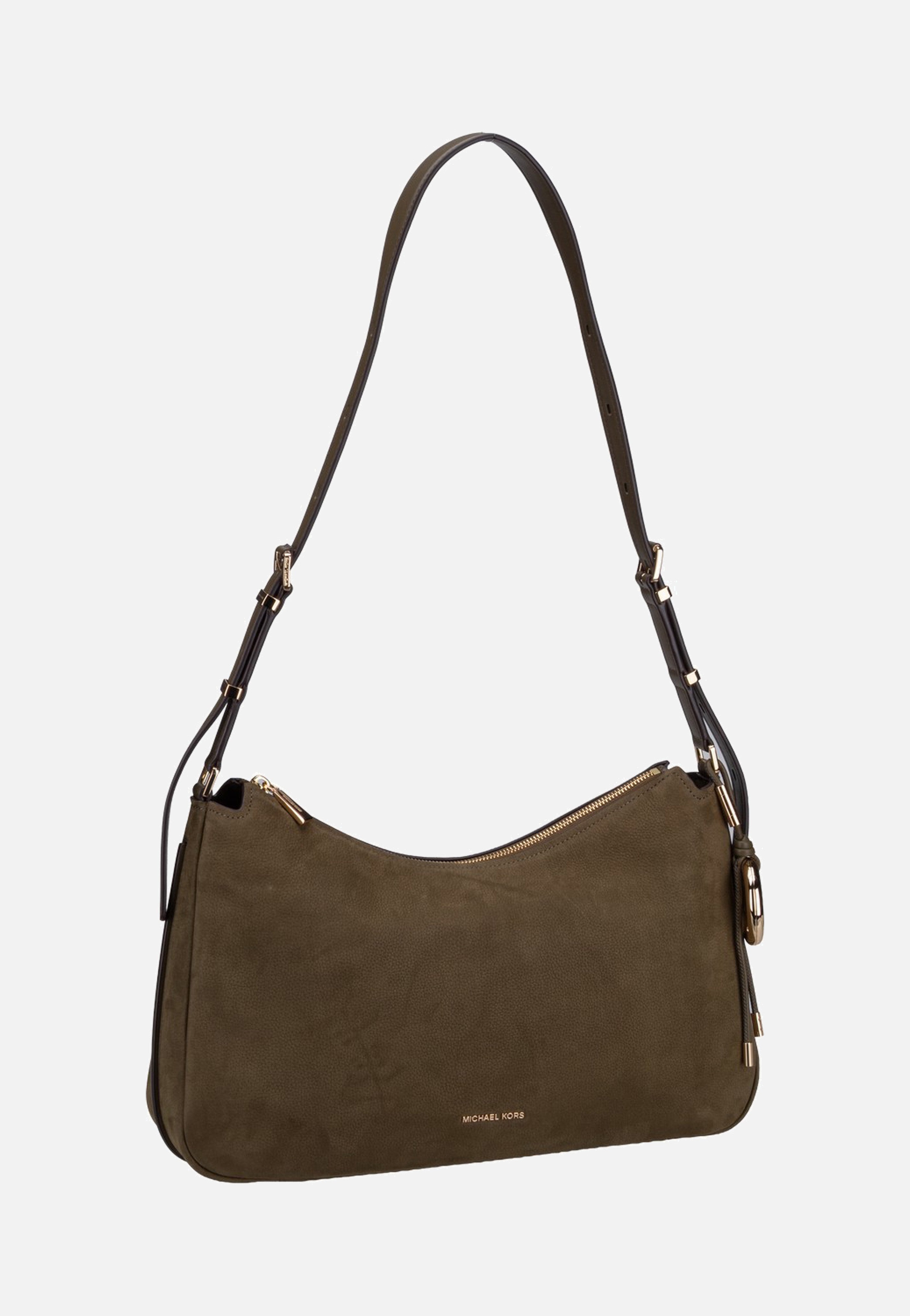 Michael Kors Nolita Medium Tz Conv Shldr Loden Hobo Bag