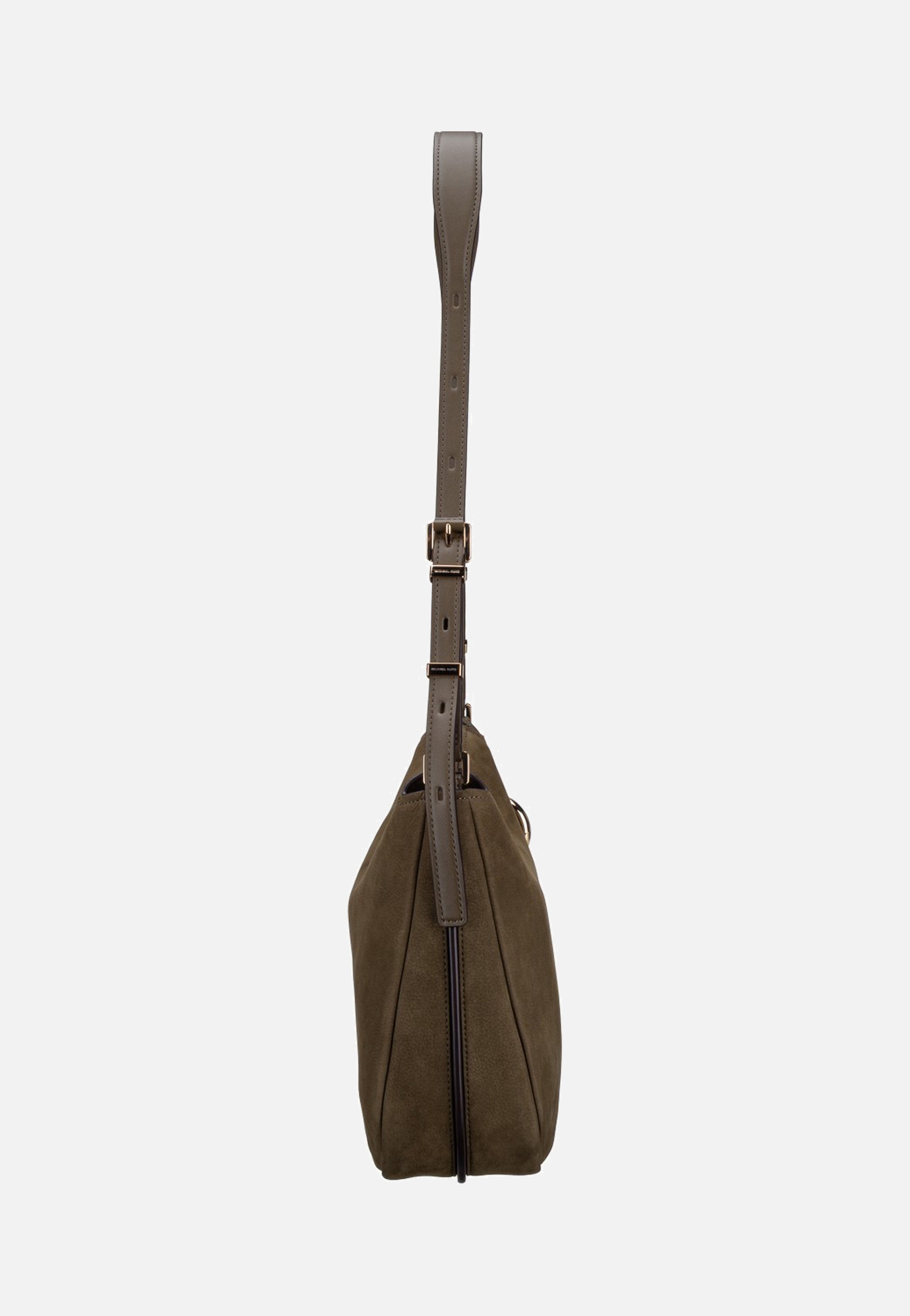 Michael Kors Nolita Medium Tz Conv Shldr Loden Hobo Bag