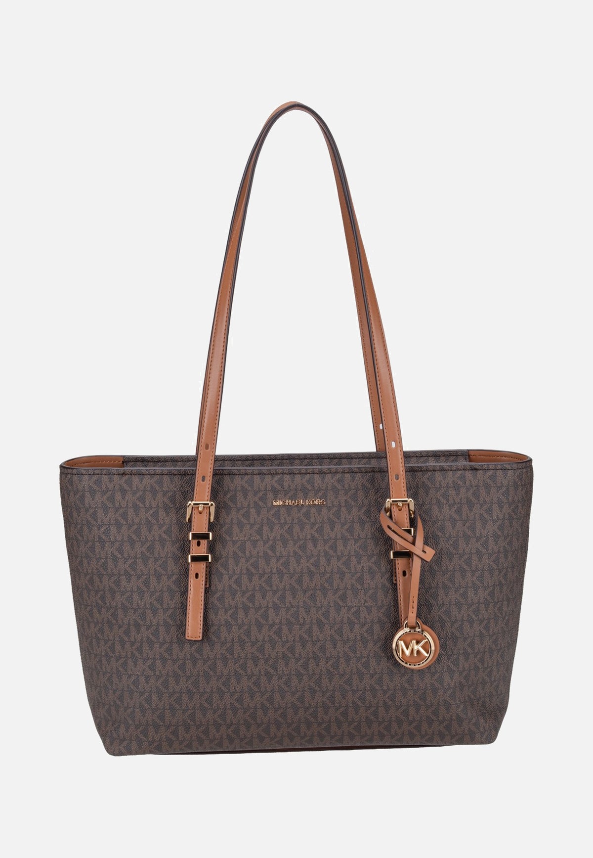 Michael Kors Quinn MD Ew Tz Tote Brown/Acorn Acquirente