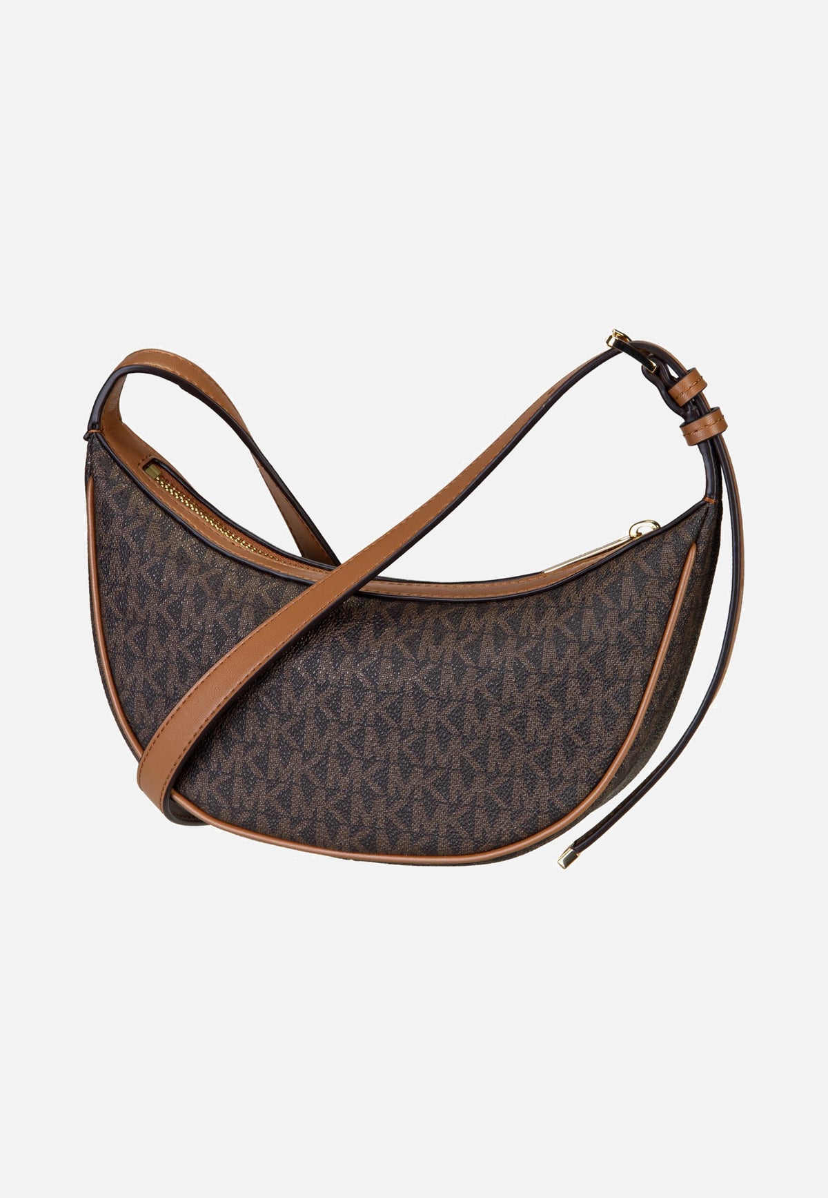 Michael Kors Skye MD Conv Sling Xbody Brown/Acorn Sac à bandoulière
