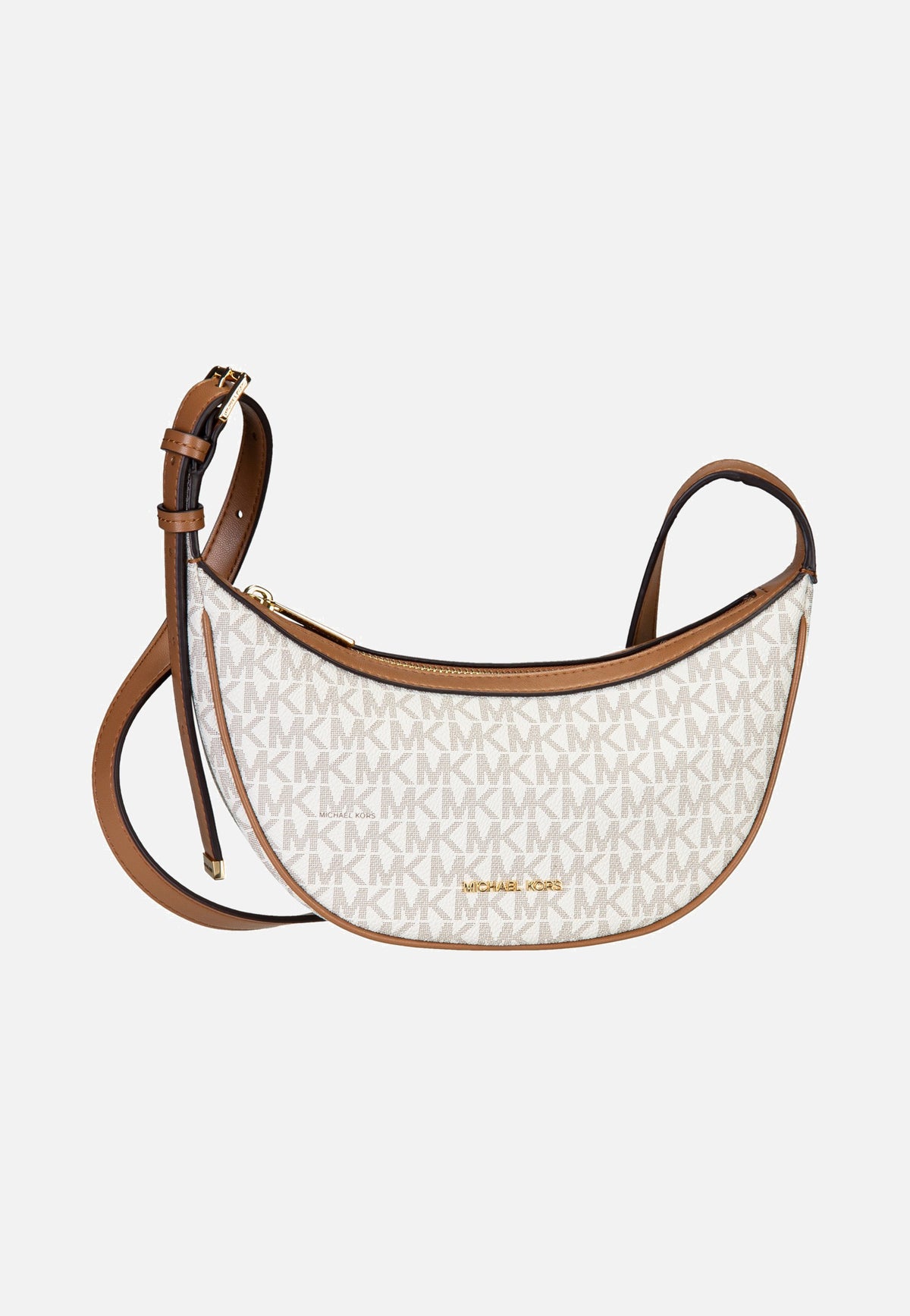 Michael Kors Skye MD Conv Sling Xbody Vanilla/Acorn Bolso bandolera