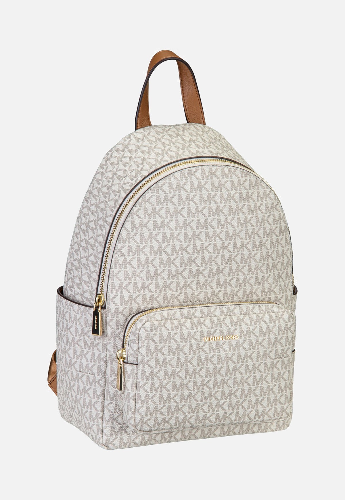 Michael Kors Tanner MD Vanilla/Acorn Backpack