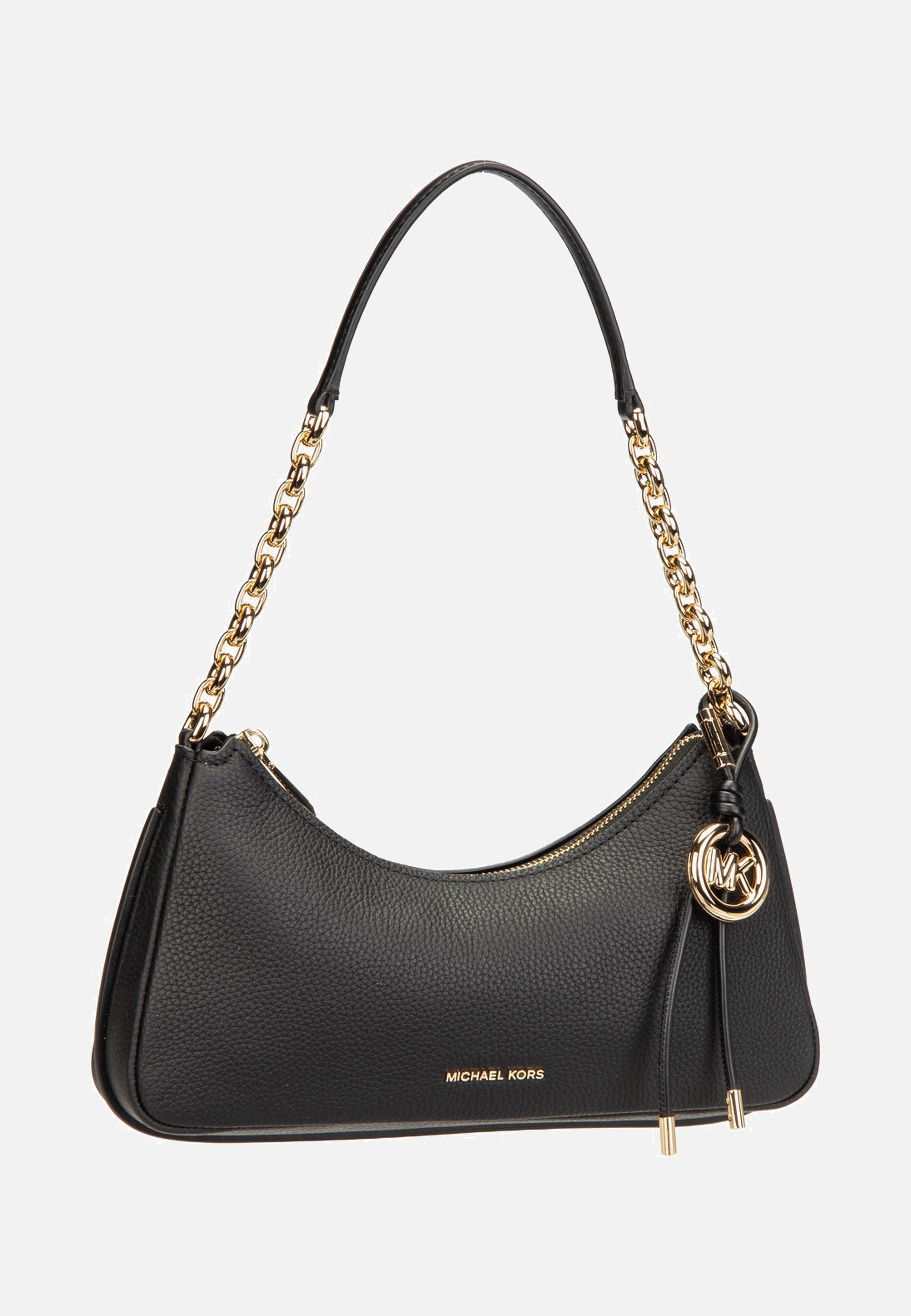 Michael Kors Nolita MD Chain Pouchette Black Evening Bag