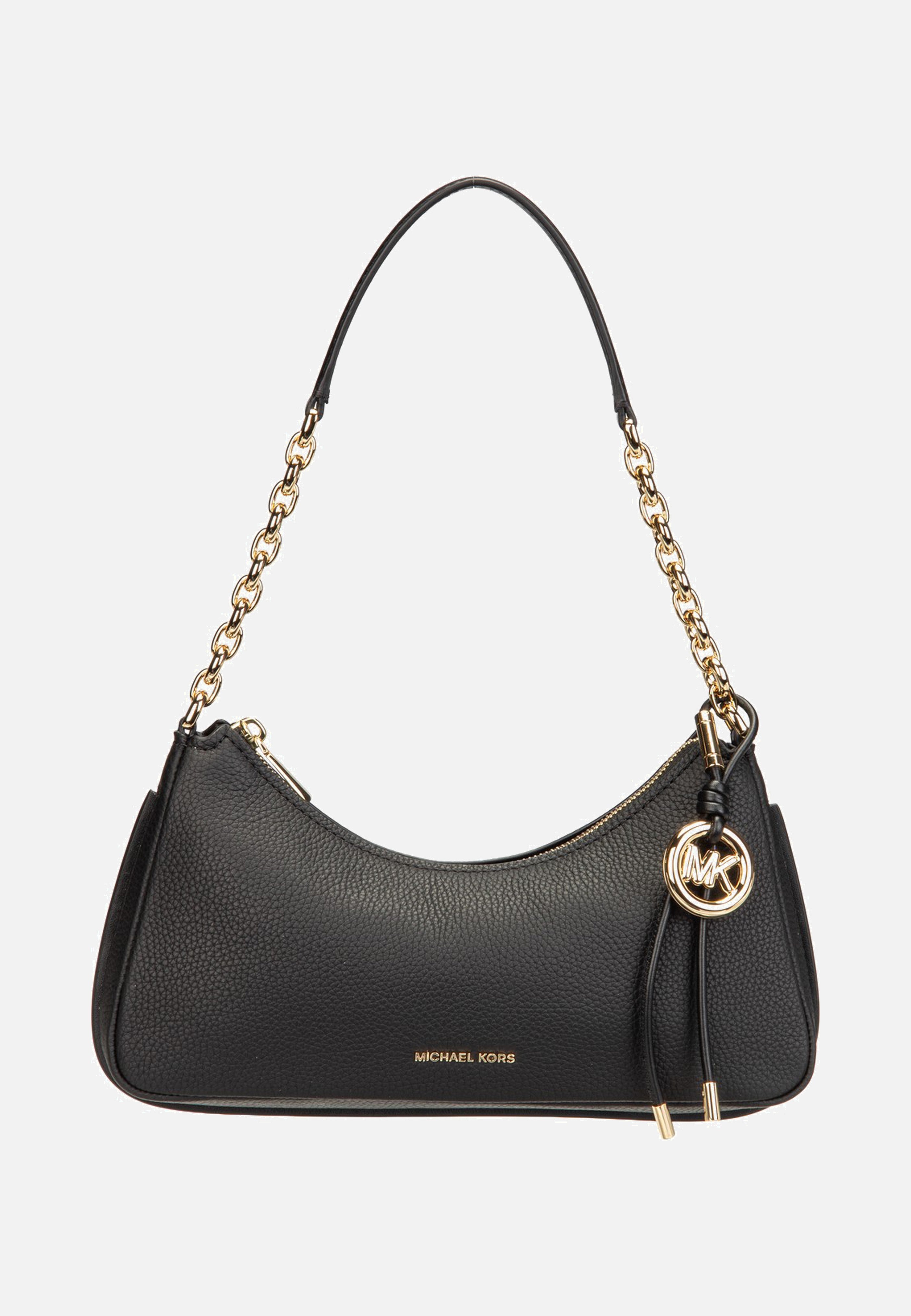 Michael Kors Nolita MD Chain Pouchette Black Evening Bag