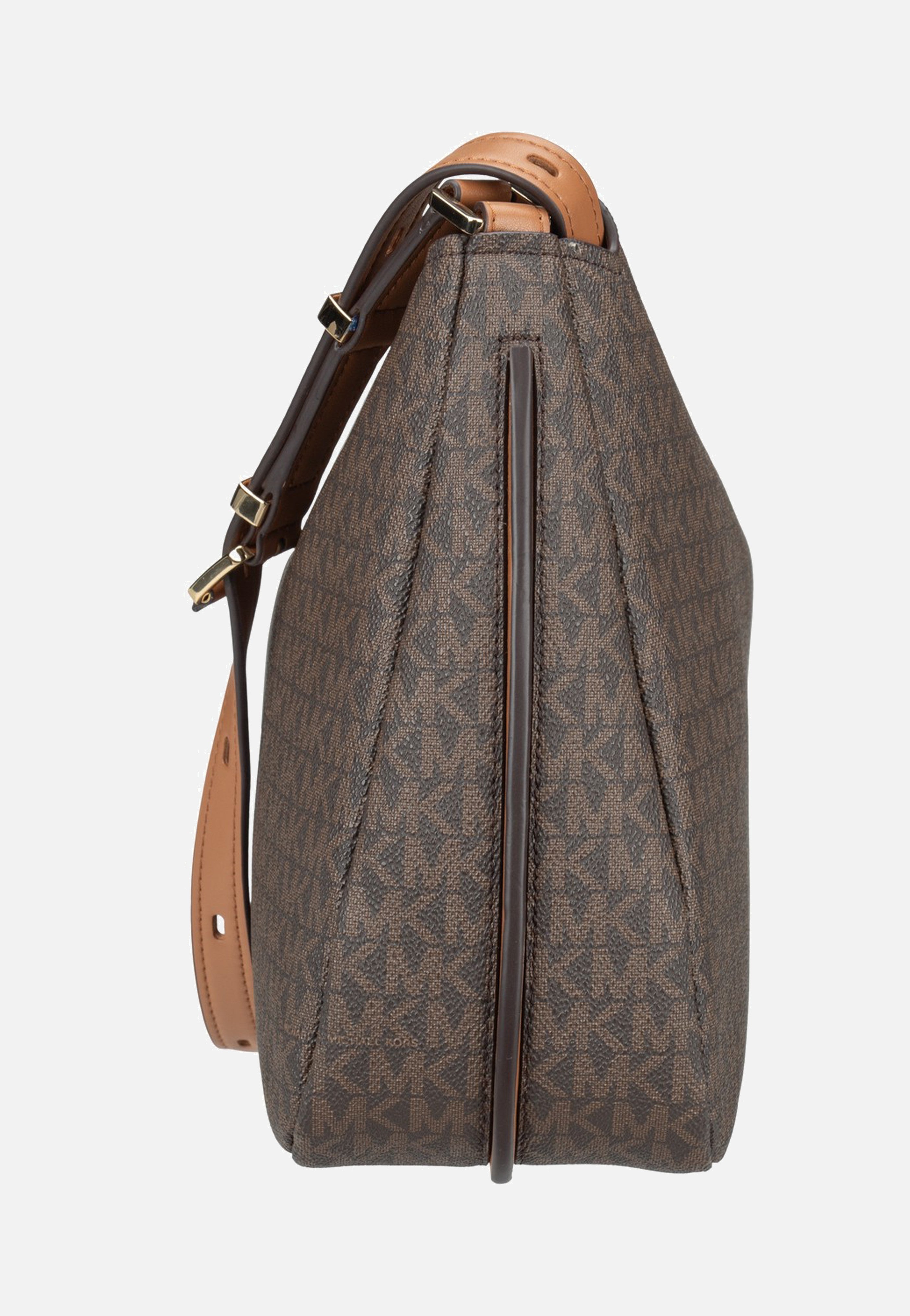 Michael Kors Nolita MD TZ Hobo Shoulder MK Brown/Acorn Shoulder Bag