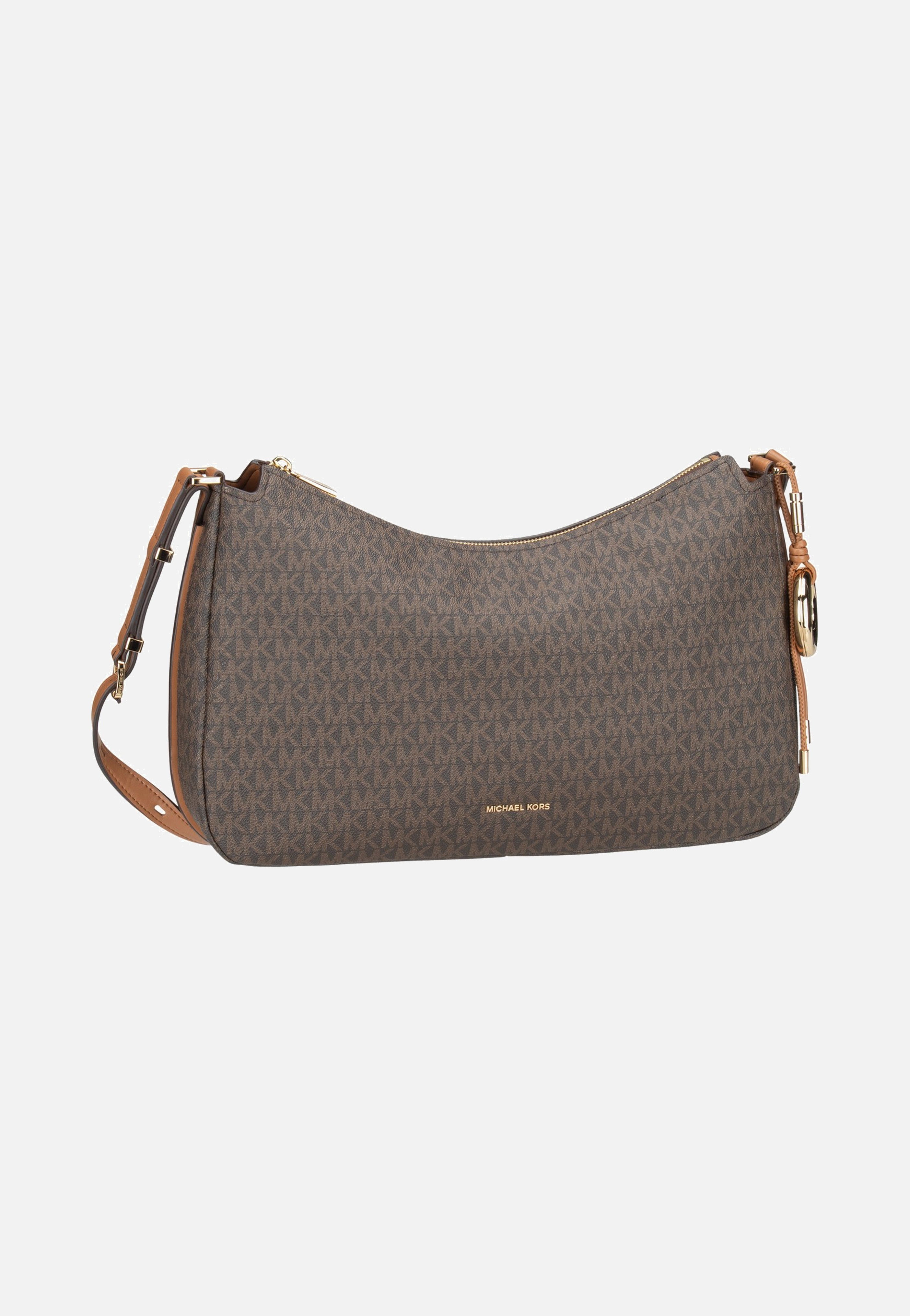 Michael Kors Nolita MD TZ Hobo Shoulder MK Brown/Acorn Shoulder Bag
