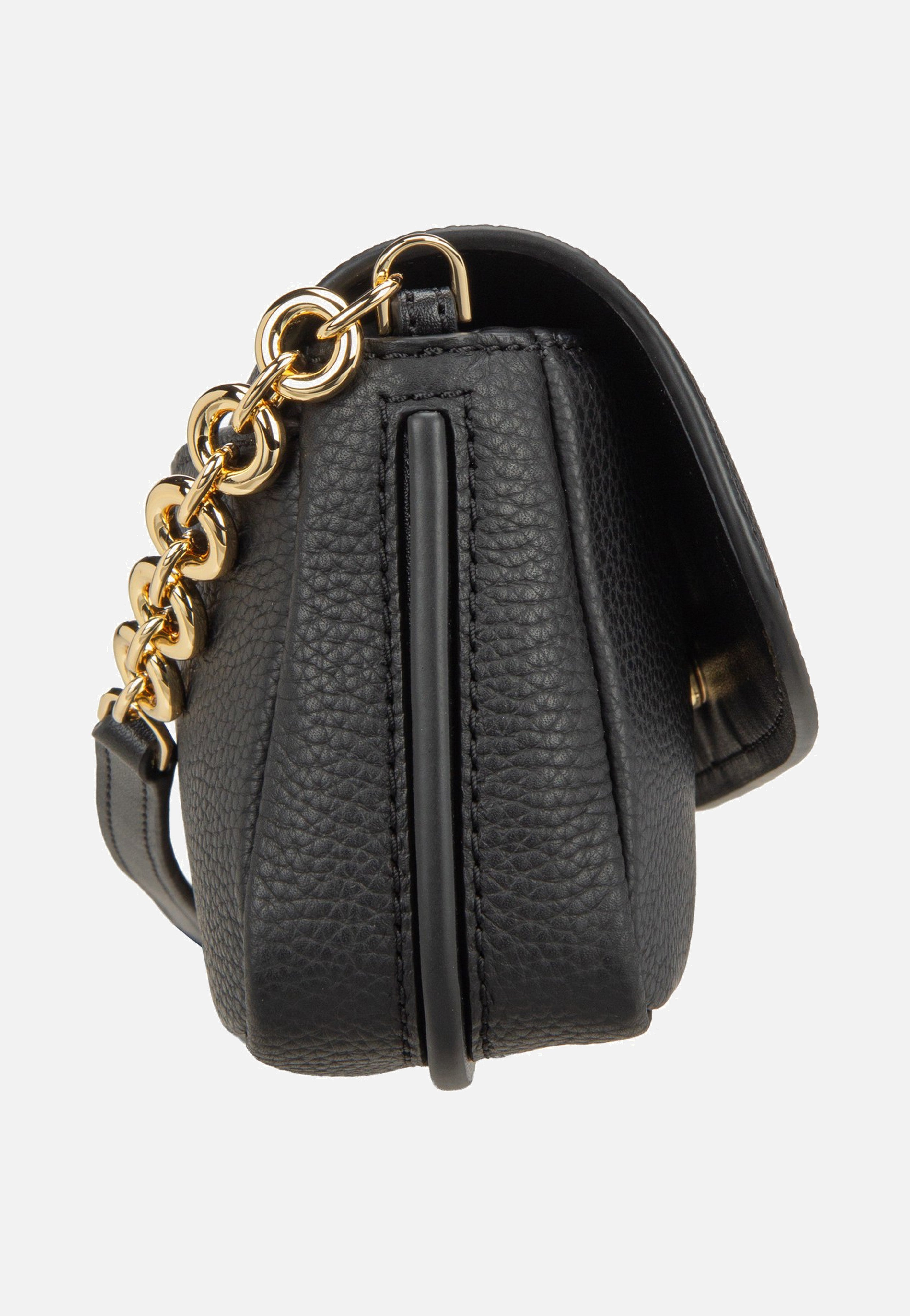Michael Kors Nolita SM Flap Chain Xbody Black Crossbody Bag