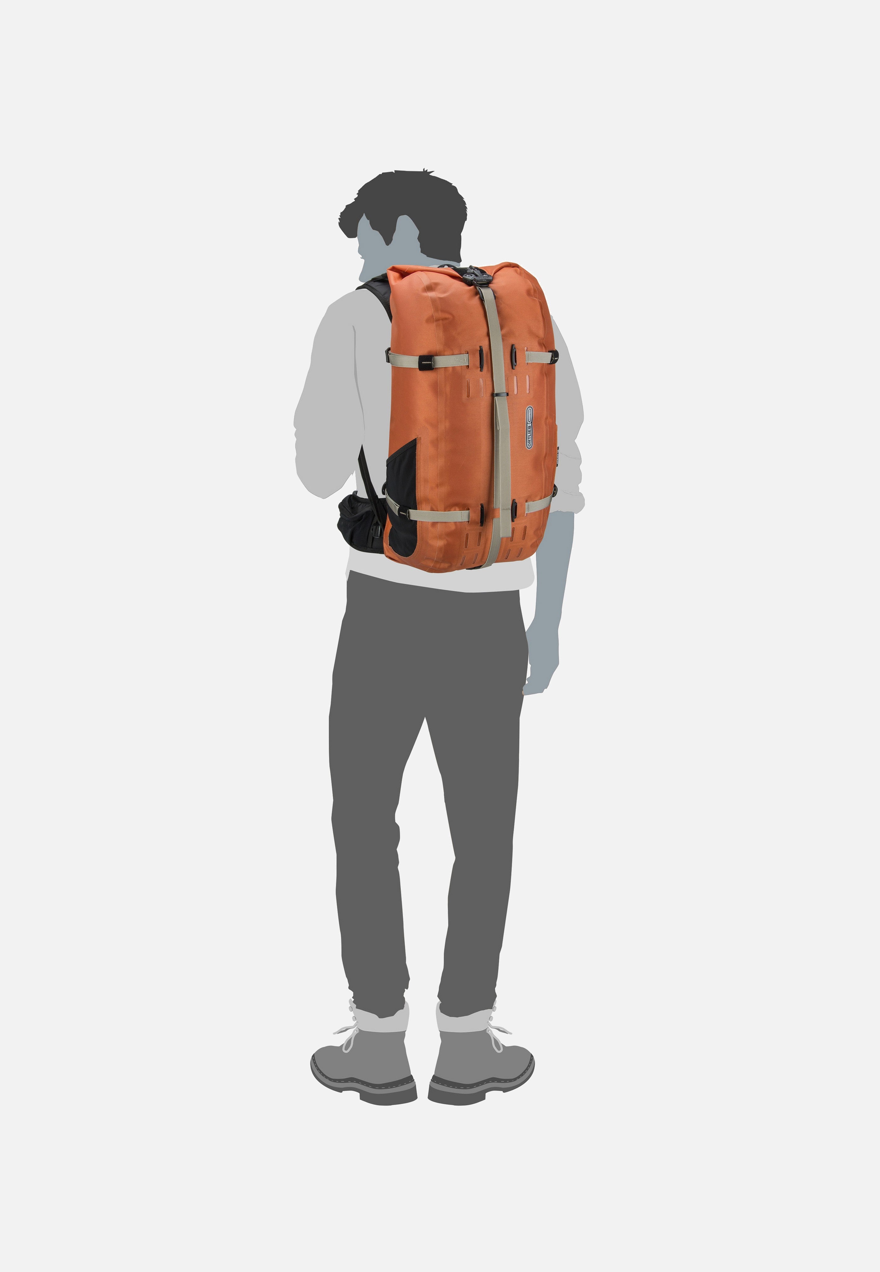 ORTLIEB - Atrack 35L Rooibos - Travel Backpack | Neutral-Image