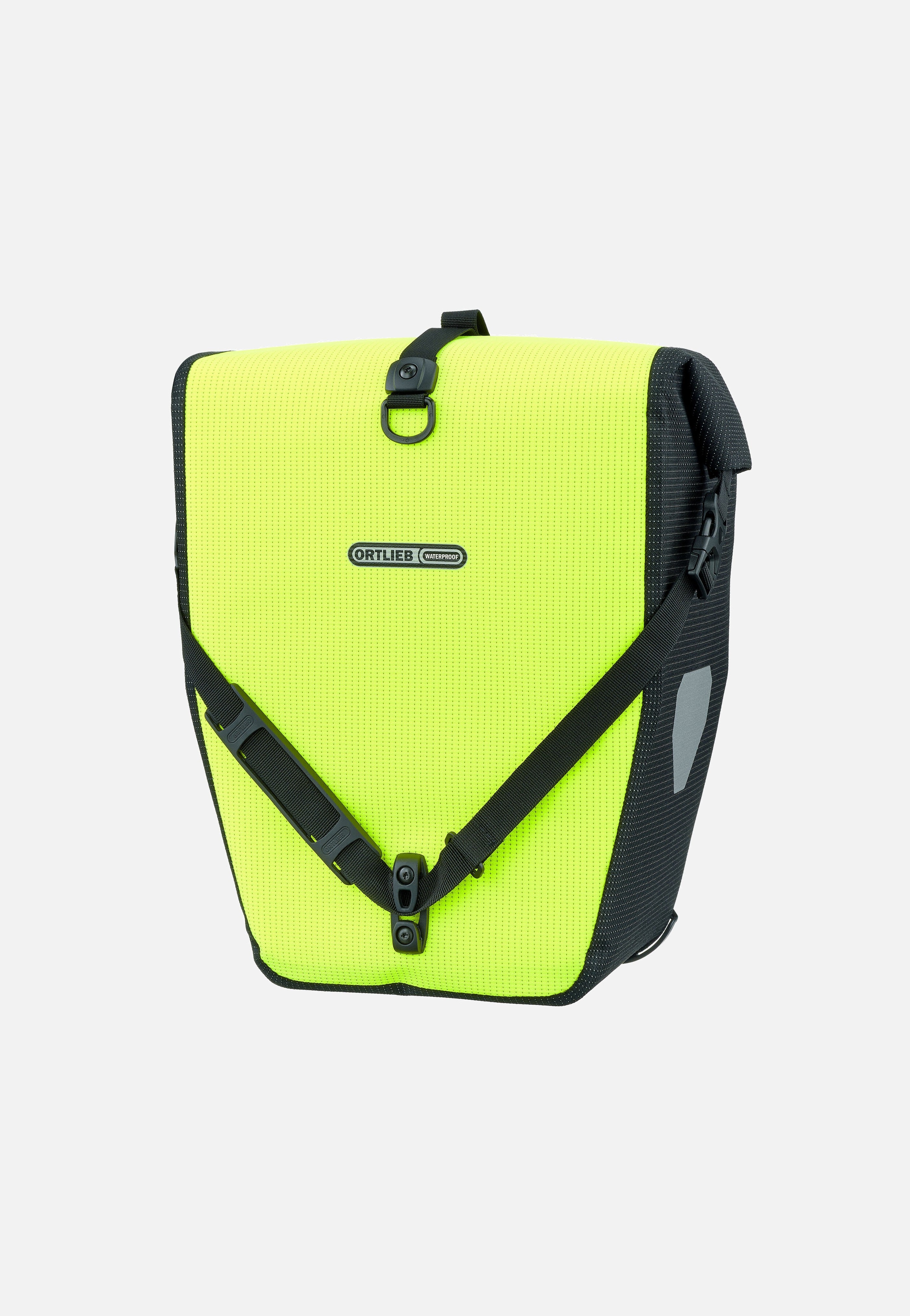 ORTLIEB Back-Roller High Visibility Single QL2.1 Neongelb Schwarz Reflex Bike Bag
