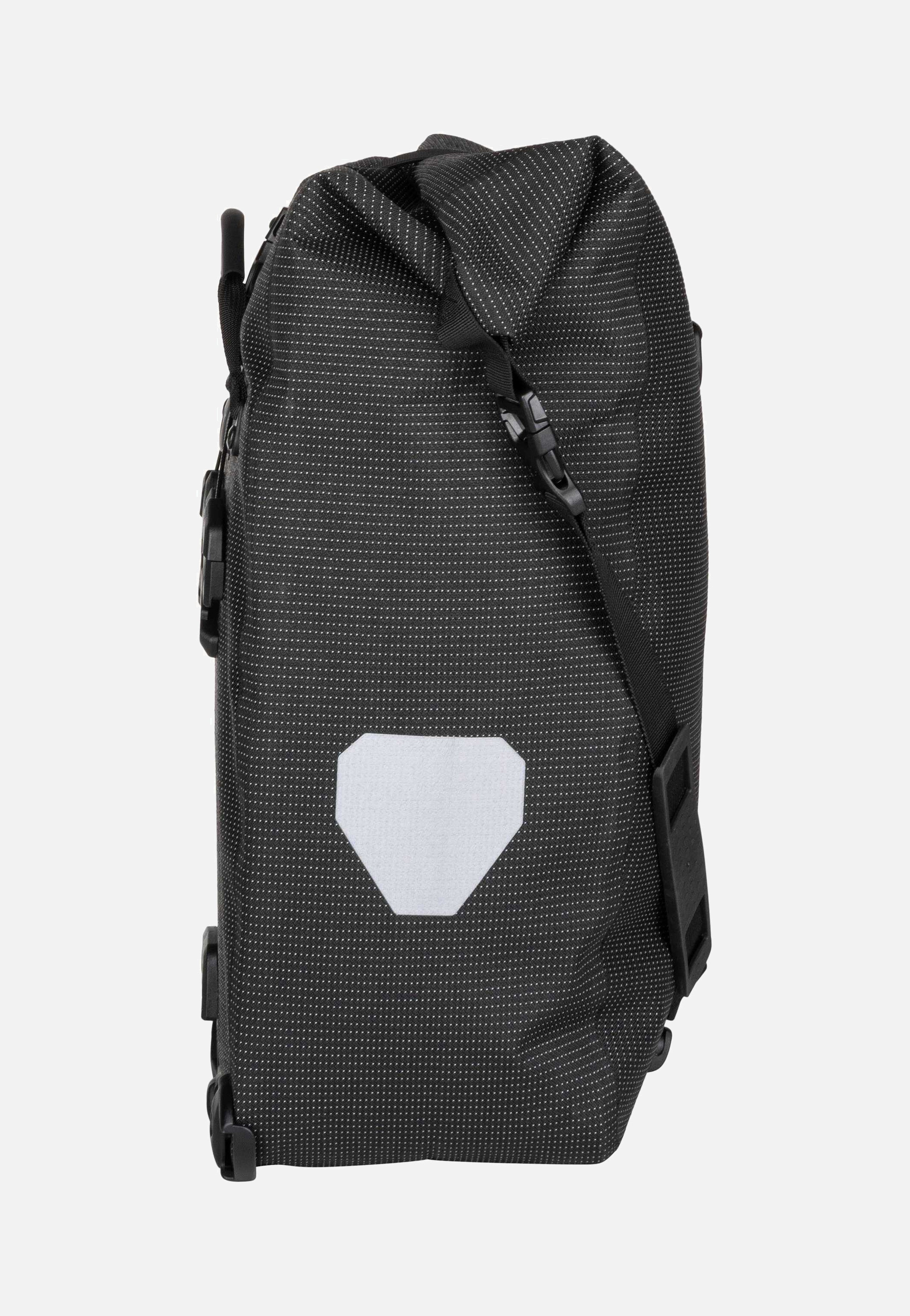 ORTLIEB - Back-Roller High Visibility Single QL3.1 Black Reflective - Bike Bag | Neutral-Image