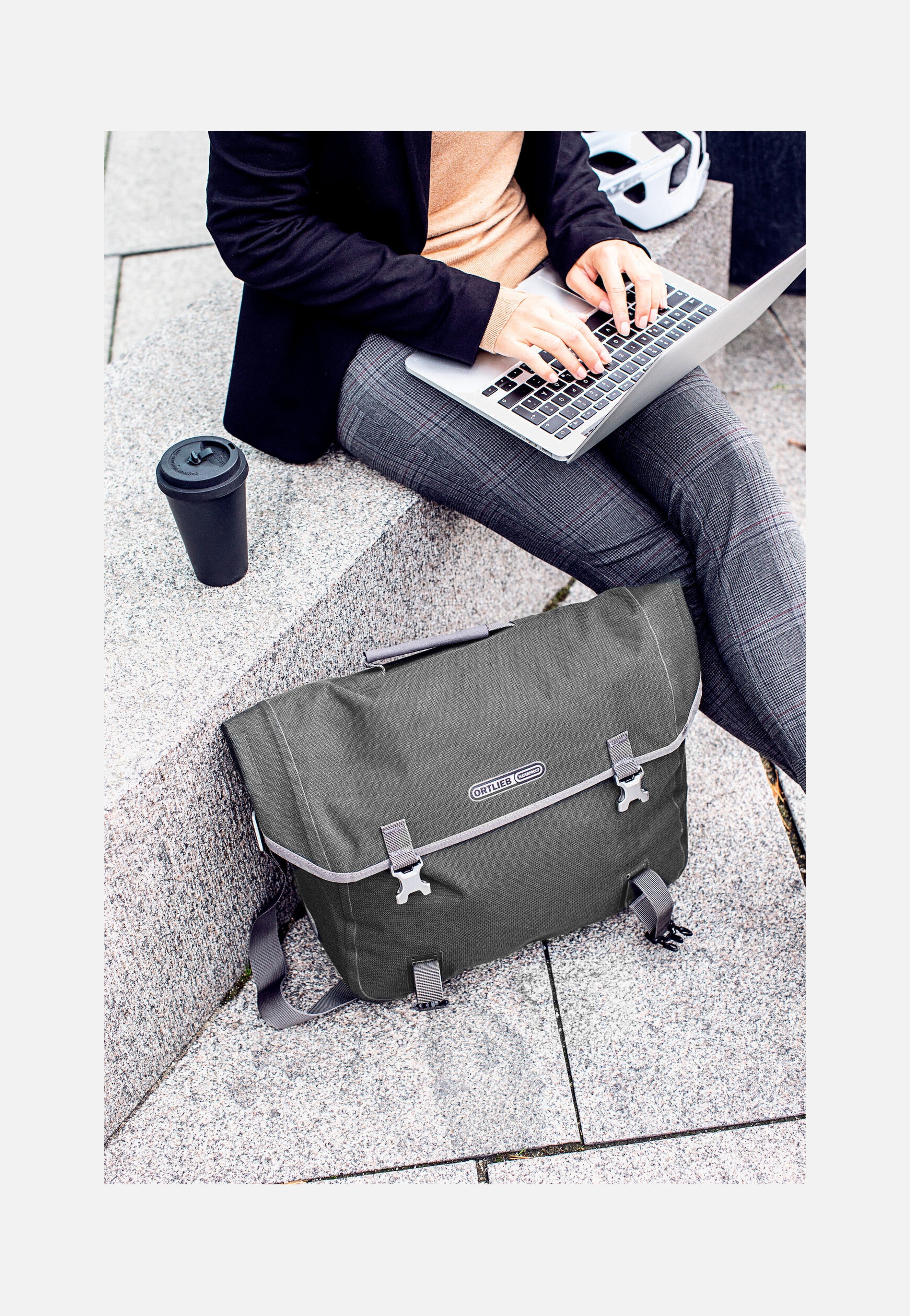 ORTLIEB - Commuter-Bag Urban QL2.1 Pepper - Bike Bag | Neutral-Image