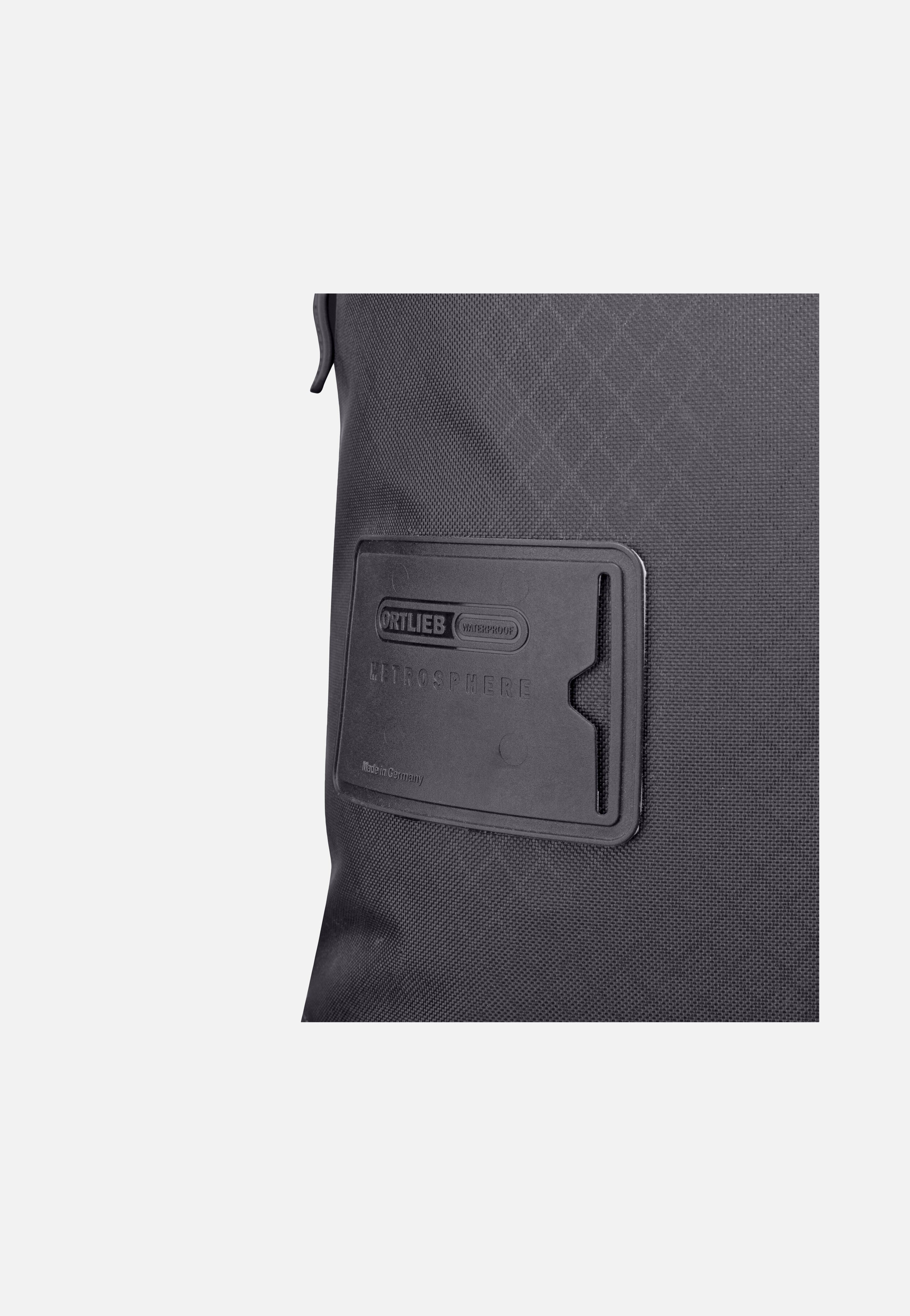 ORTLIEB - Daypack Metrosphere Black Embossed - Rolltop Backpack | Neutral-Image