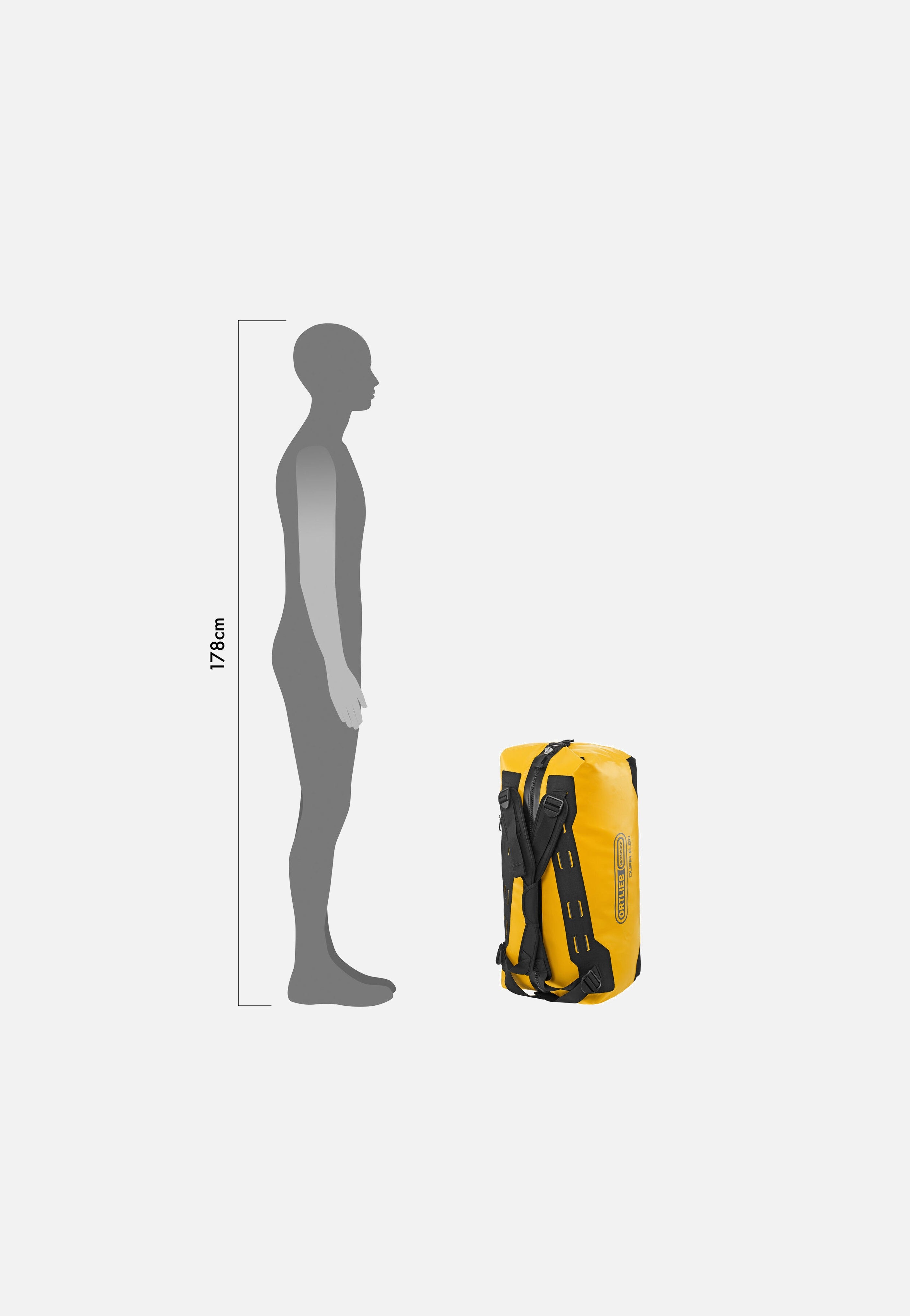 ORTLIEB - Duffle 60L Sonne-Schwarz - Duffle Bags | Neutral-Image