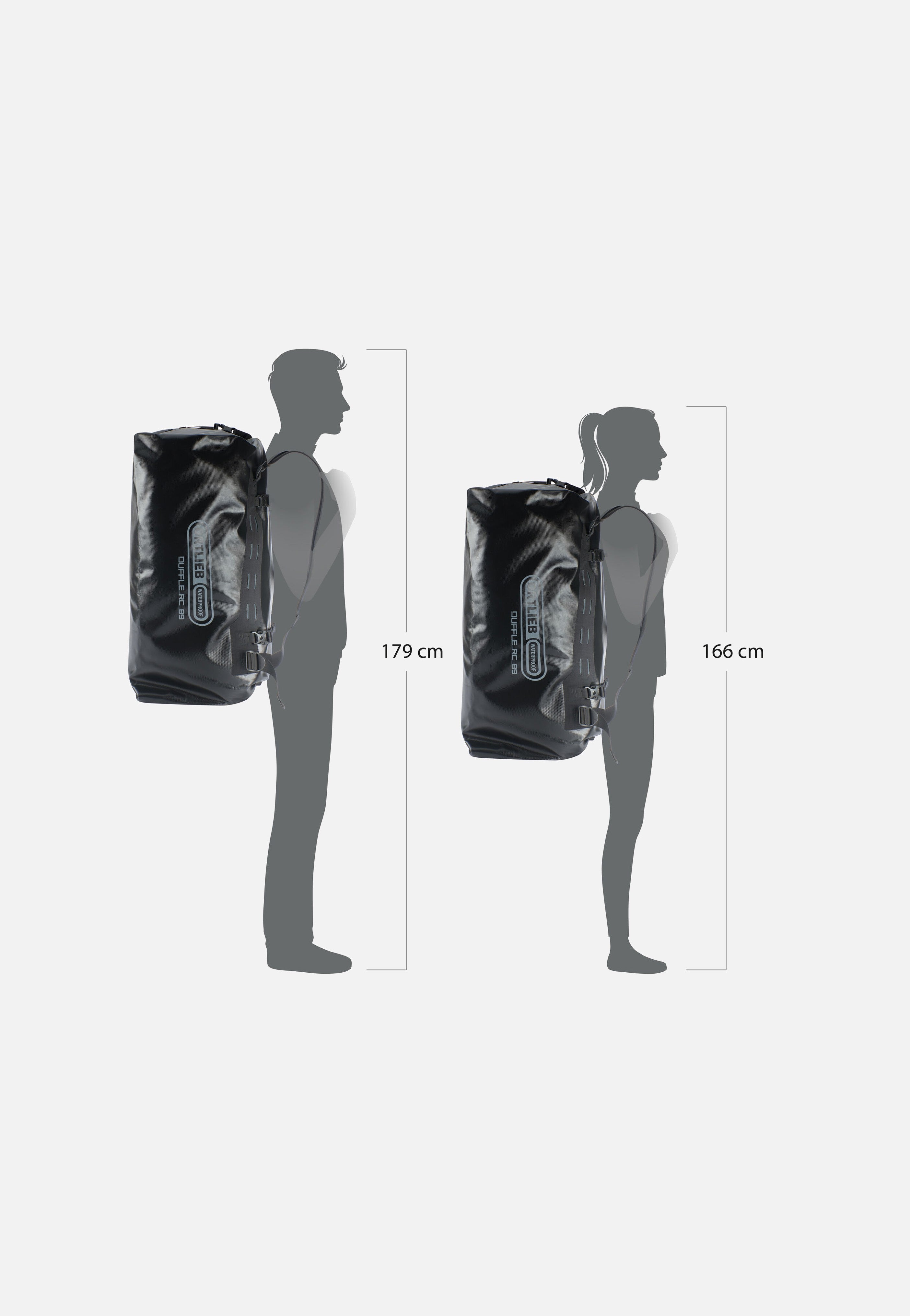 ORTLIEB - Duffle RC 89 Schwarz - Dufflebag | Neutral-Image