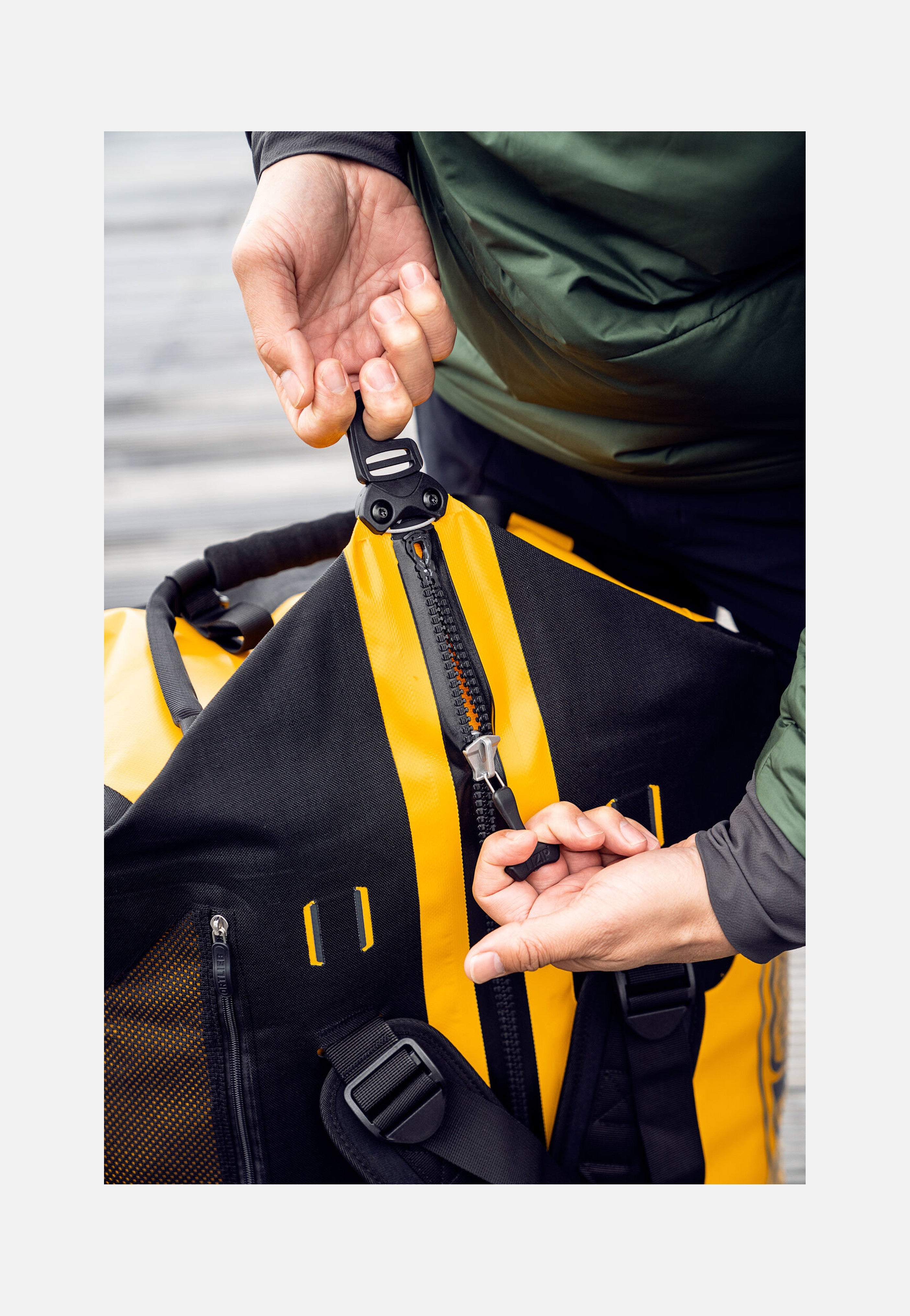 ORTLIEB - Duffle RS 110L Sonnengelb Schwarz - Travel Bag | Neutral-Image