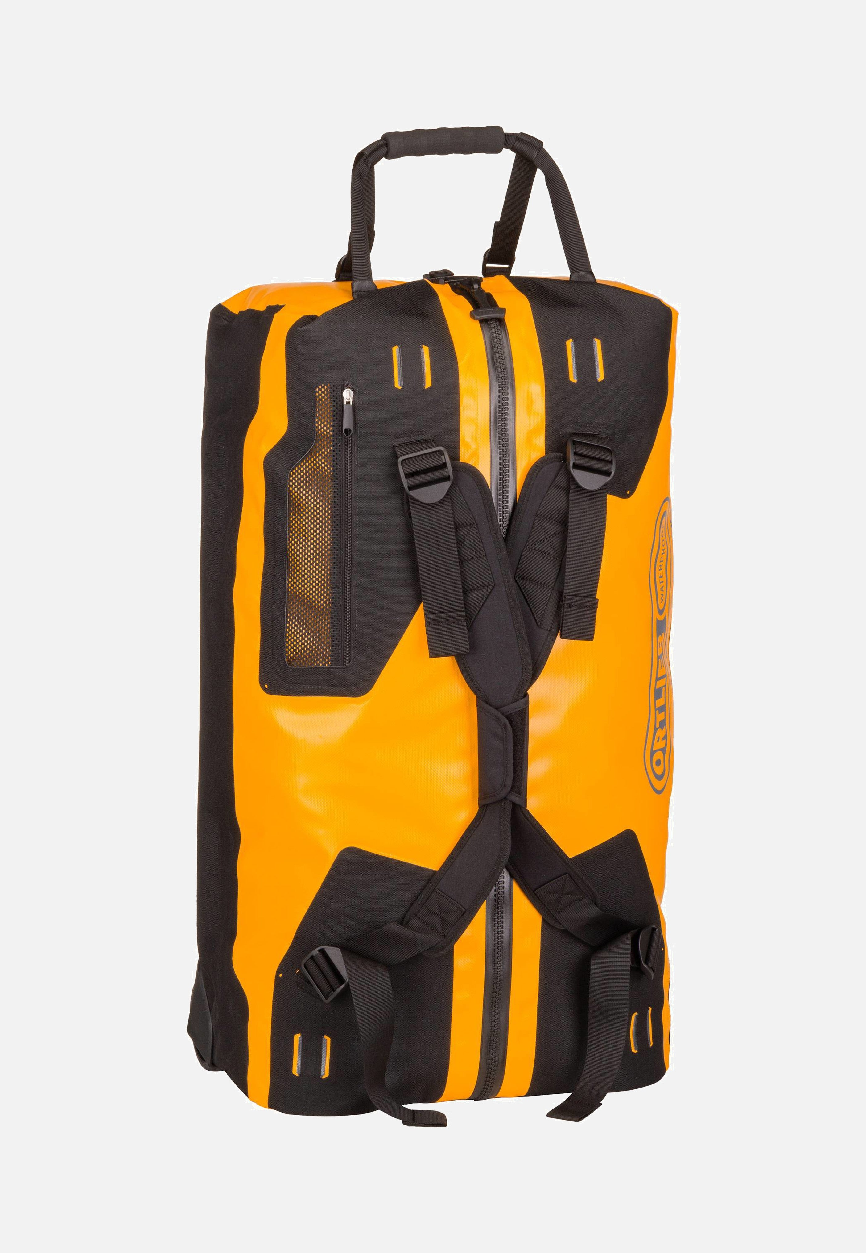 ORTLIEB Duffle RS 85L Sonnengelb Schwarz - Travel Bag | Sakoi