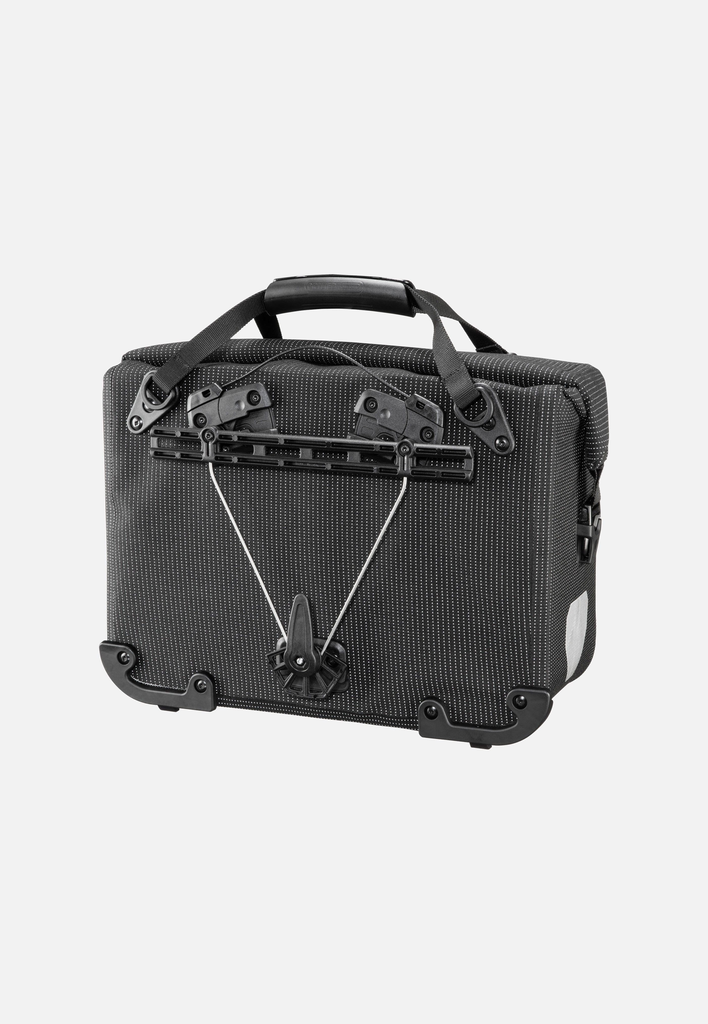 ORTLIEB - Office-Bag 21 High Visibility QL3.1 Black Reflective - Bike Bag | Neutral-Image