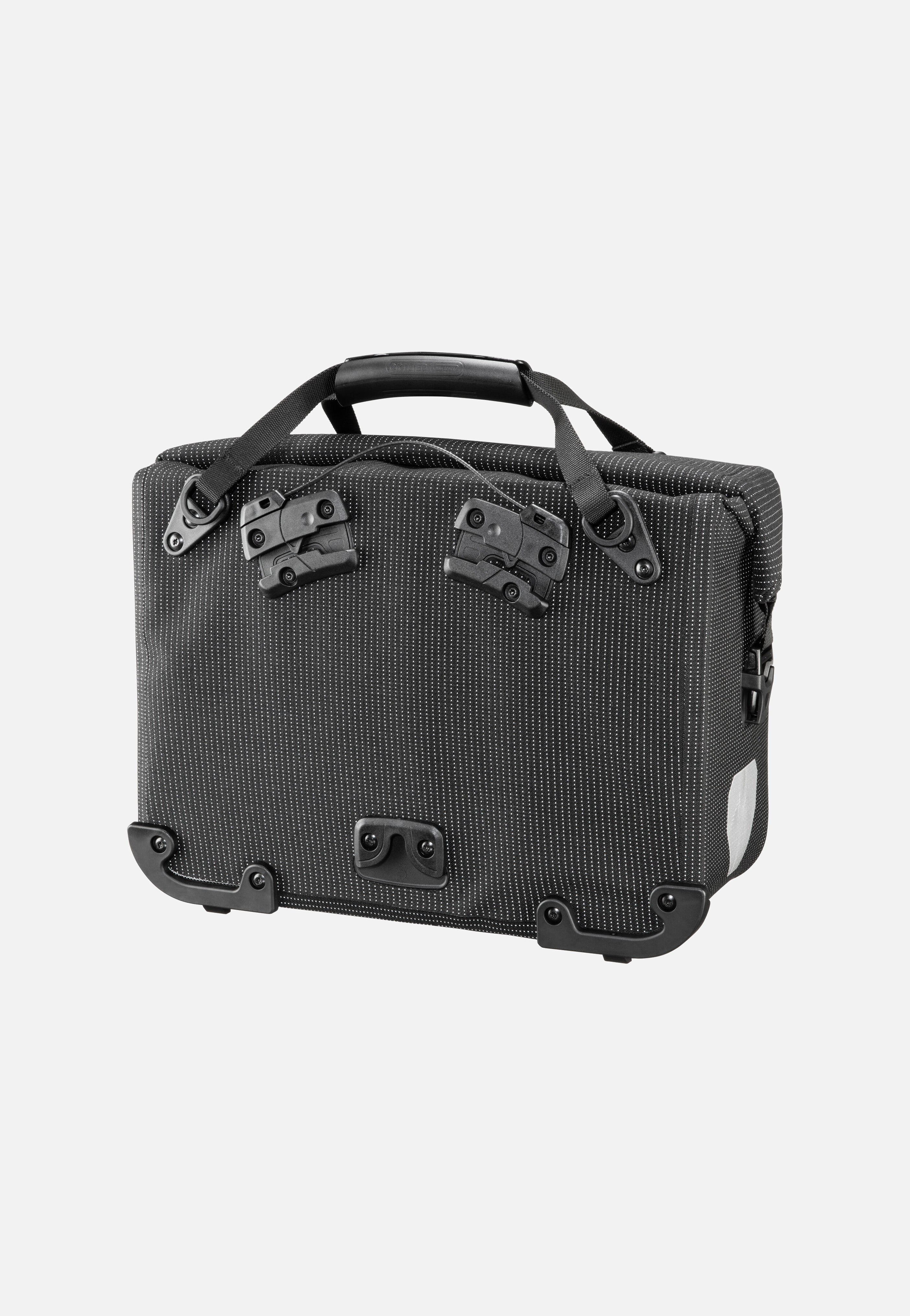 ORTLIEB - Office-Bag 21 High Visibility QL3.1 Black Reflective - Bike Bag | Neutral-Image