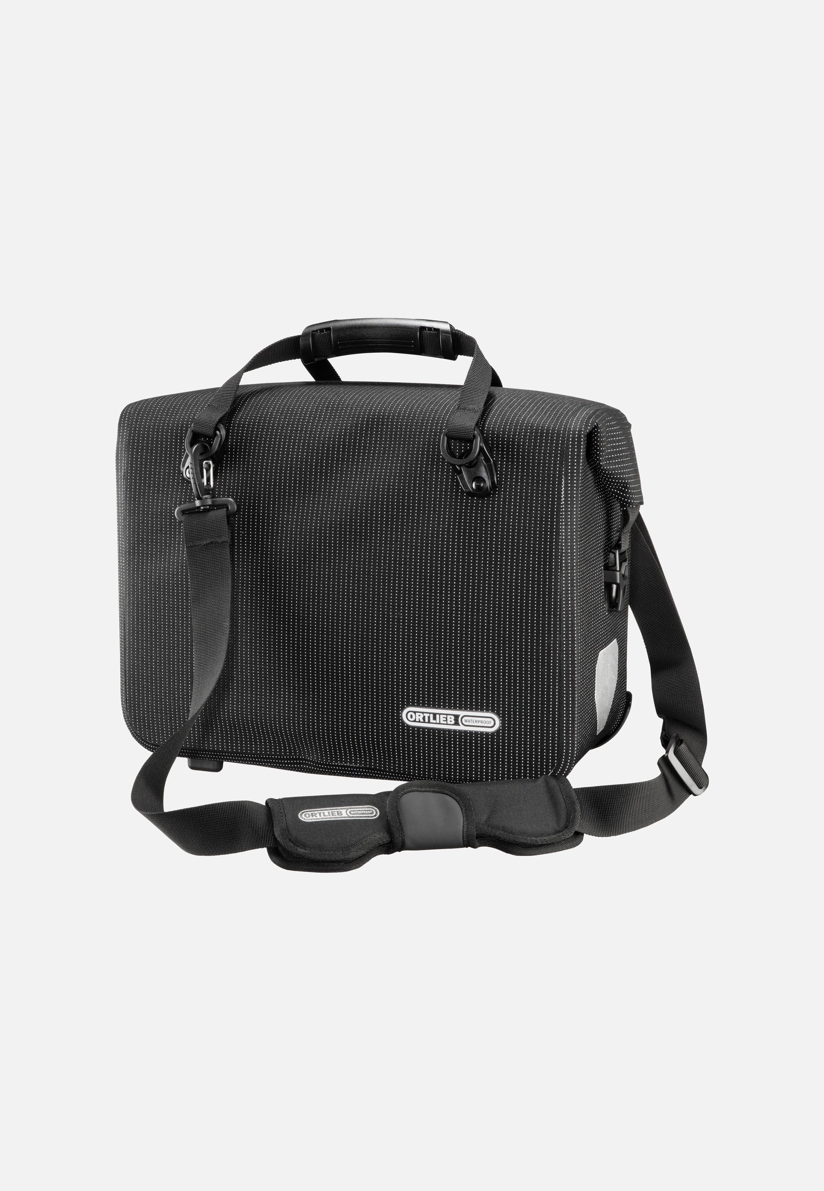 ORTLIEB - Office-Bag High Visibility QL2.1 Schwarz Reflex - Bike Bag | Neutral-Image