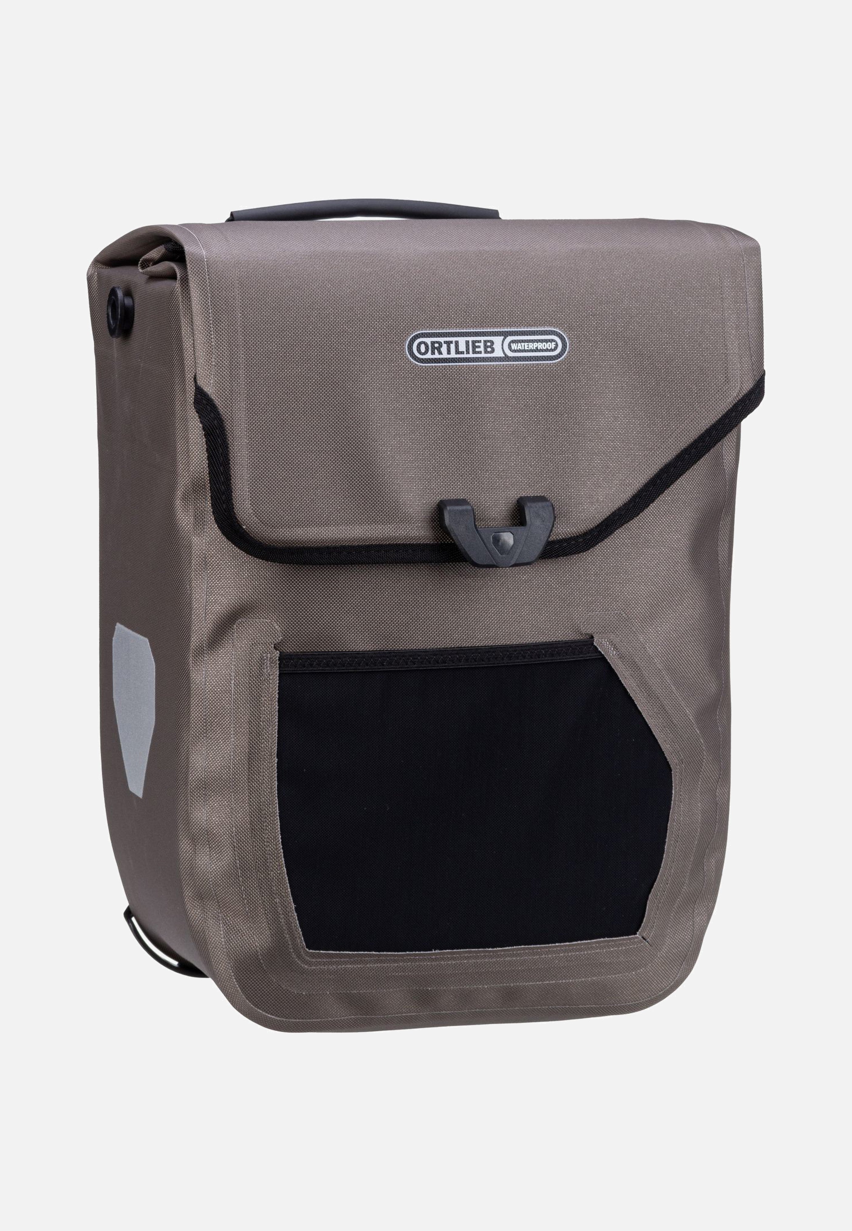 ortlieb pedal mate ORTLIEB - Pedal-Mate Single QL2.1 Dark Sand - Fietstas
