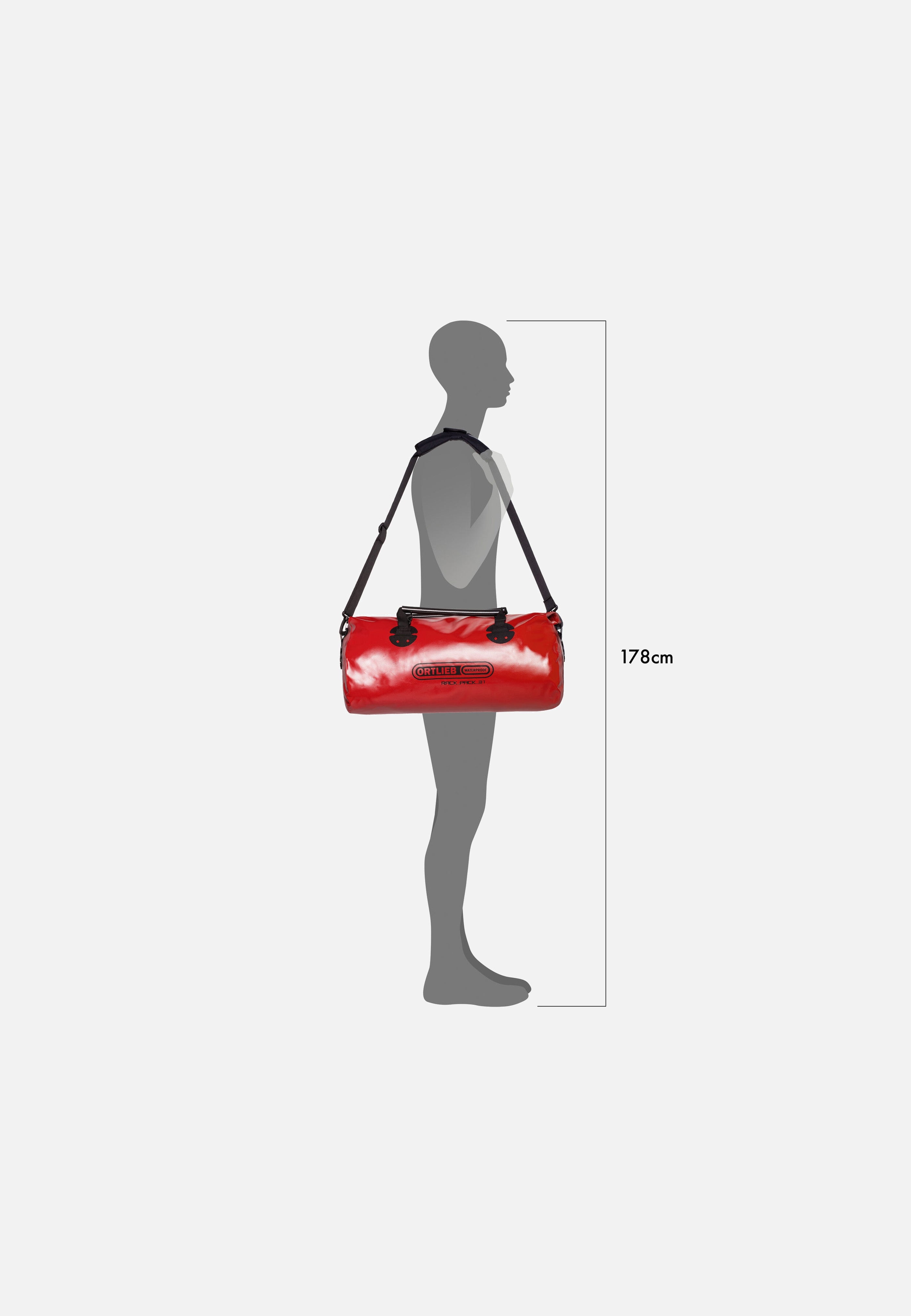ORTLIEB - Rack-Pack 31L Rot - Dufflebag | Neutral-Image