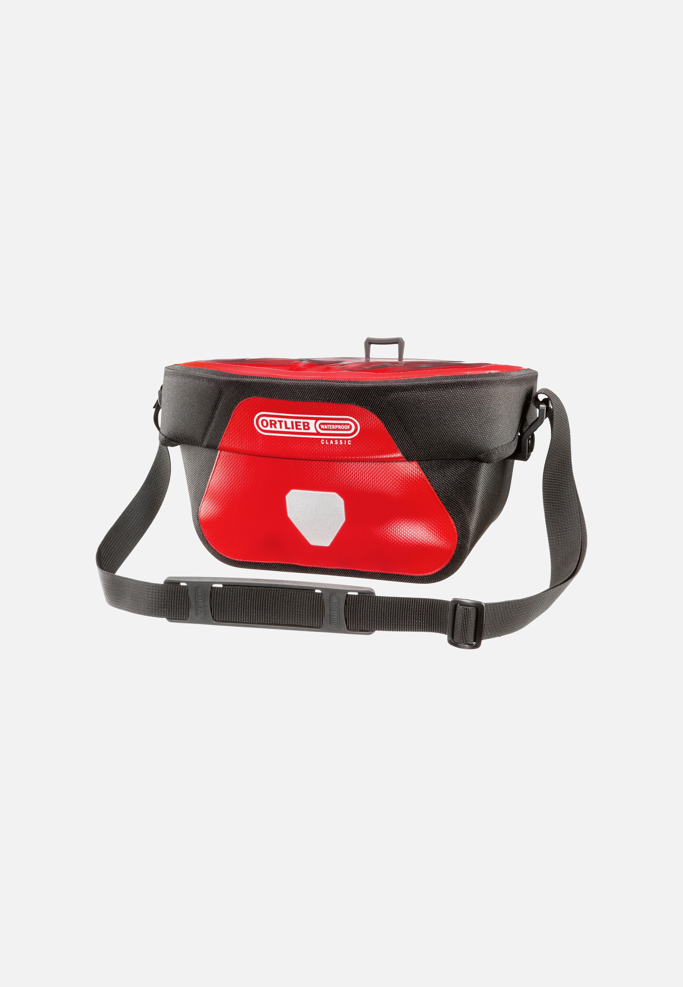 ORTLIEB - Ultimate 5L Rot Schwarz - Handlebar Bag | Neutral-Image