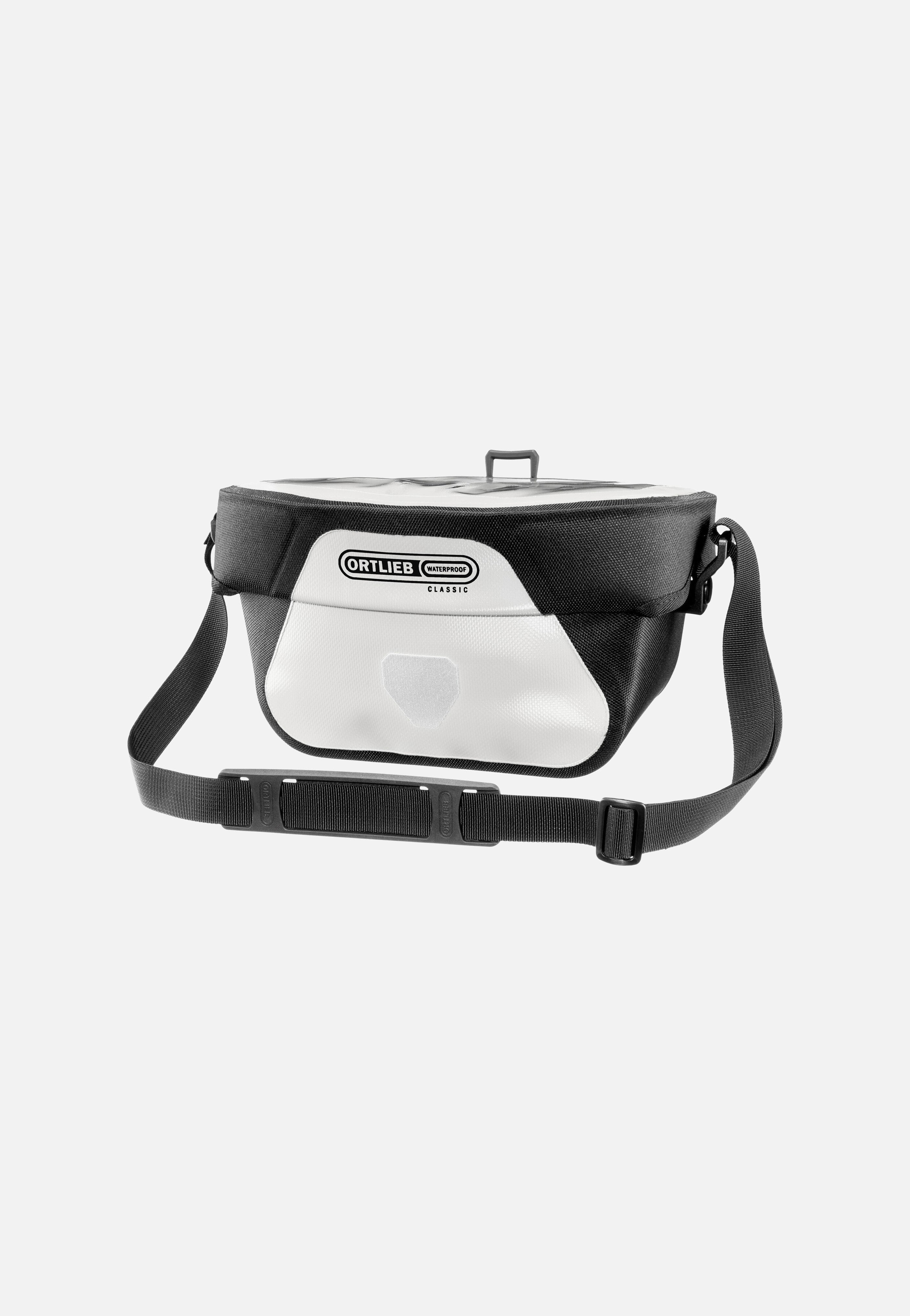 ORTLIEB - Ultimate 5L Weiß Schwarz - Handlebar Bag | Neutral-Image