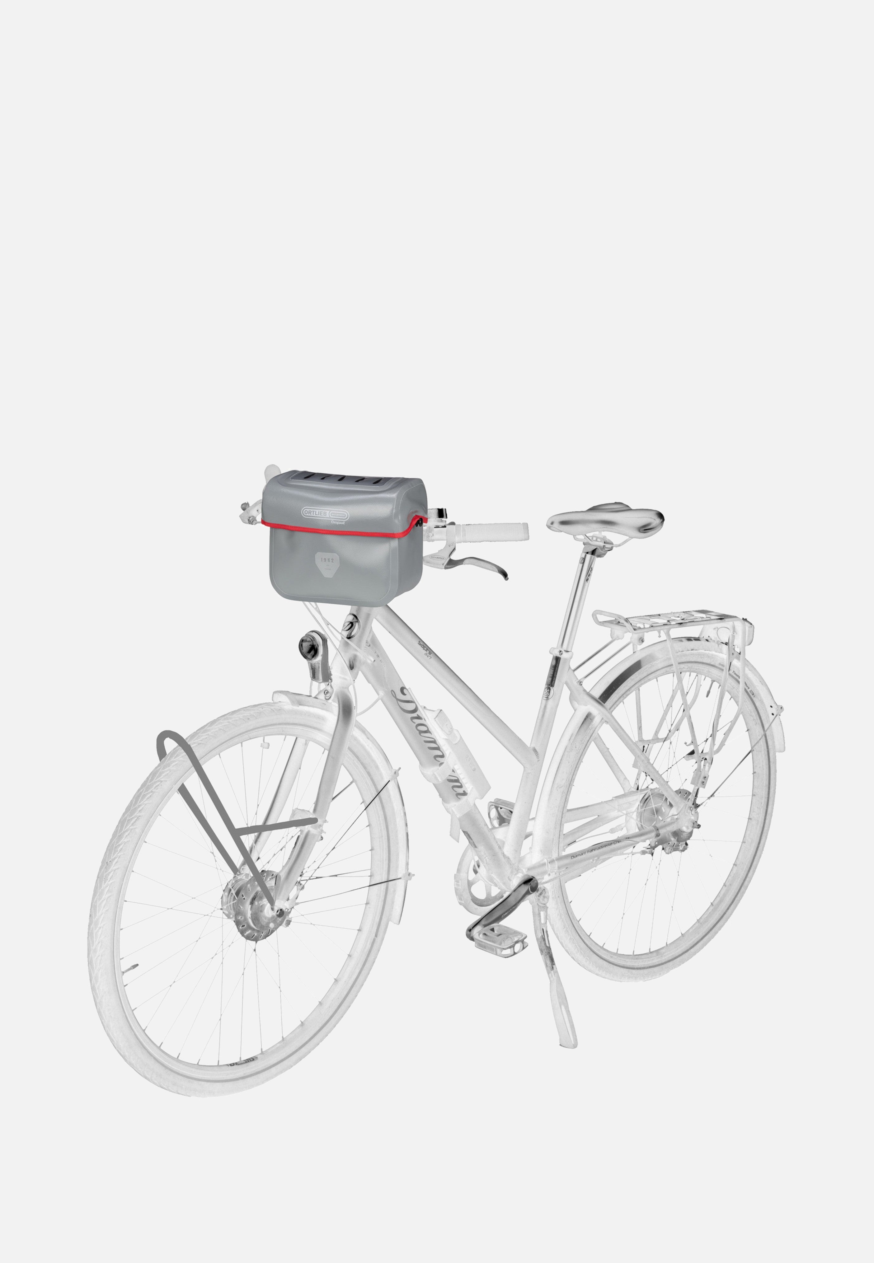 ORTLIEB - Ultimate Original Alu Grey - Handlebar Bag | Neutral-Image