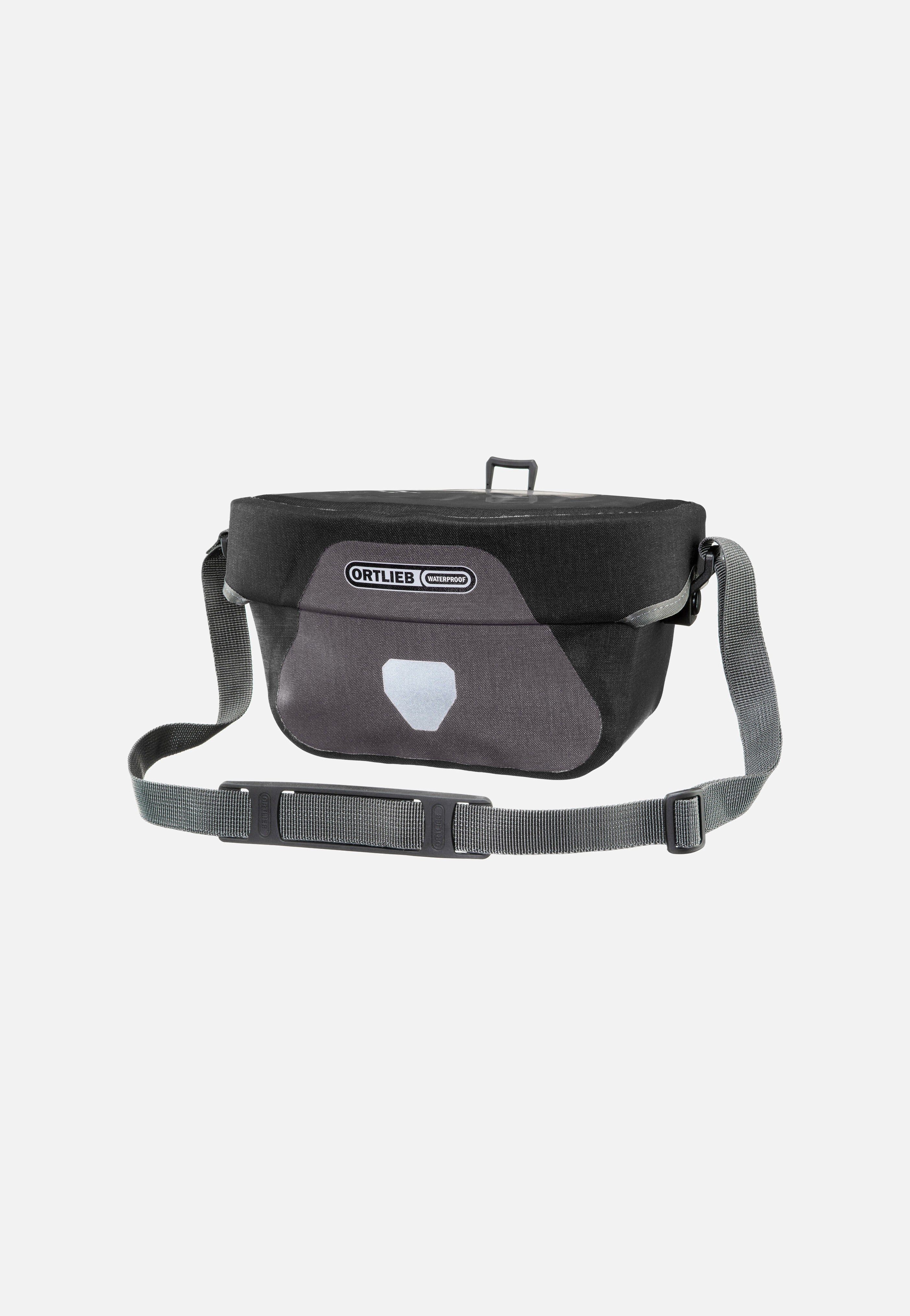 ORTLIEB - Ultimate Plus 5L Granit Schwarz - Handlebar Bag | Neutral-Image