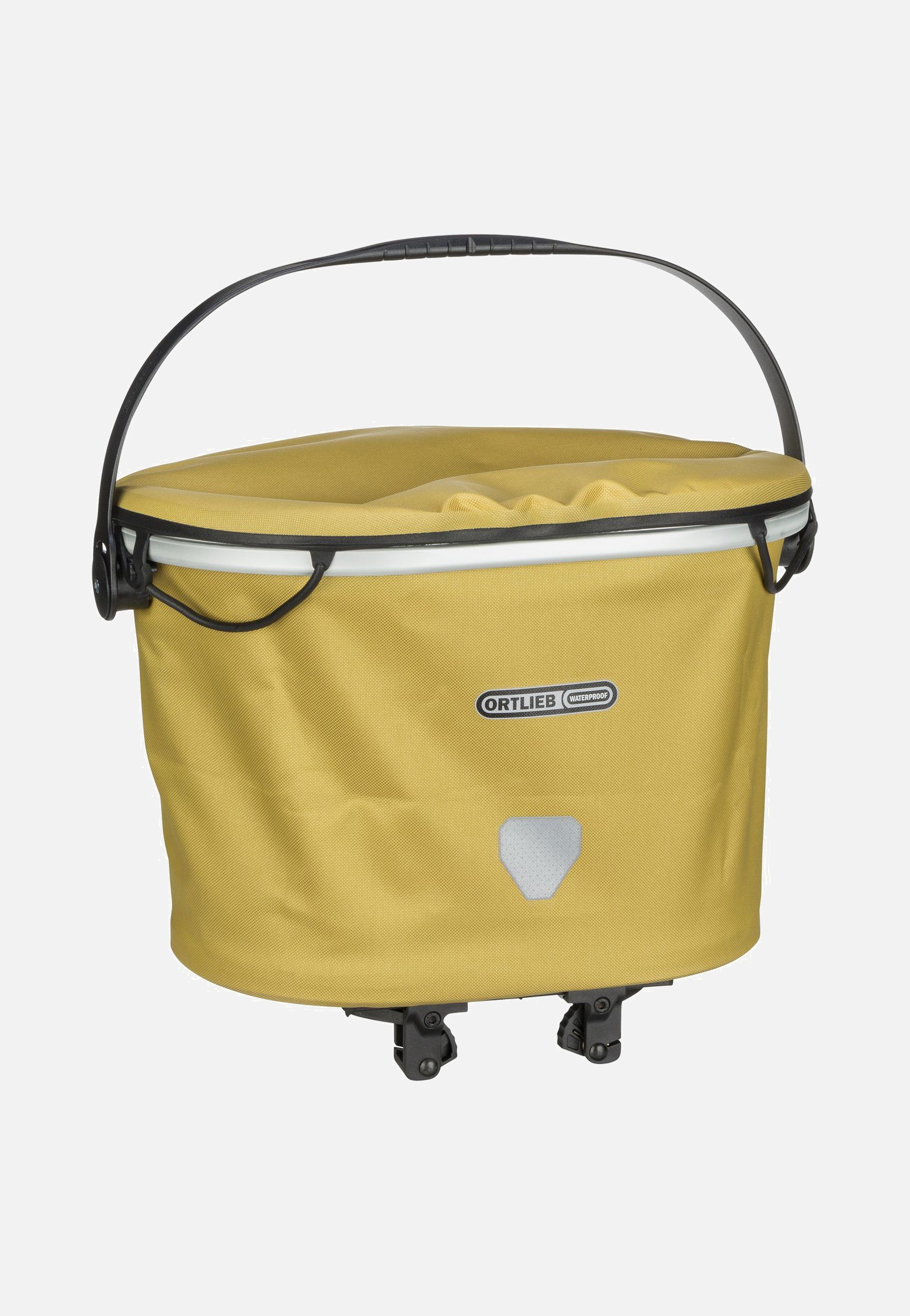 ORTLIEB - Up-Town Rack Mustard - Bike Basket | Neutral-Image