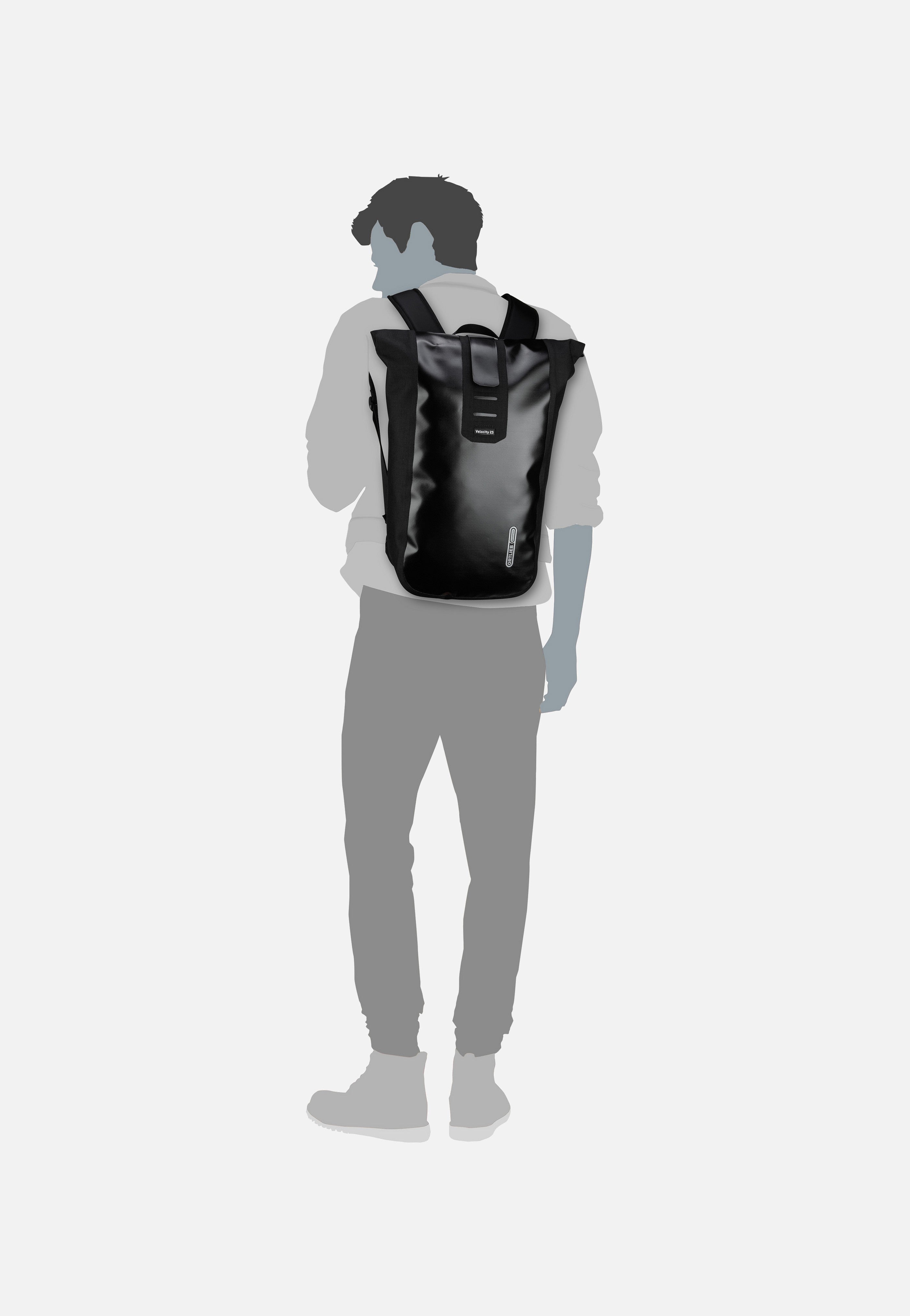 ORTLIEB - Velocity 23L Schwarz - Rolltop Backpack | Neutral-Image