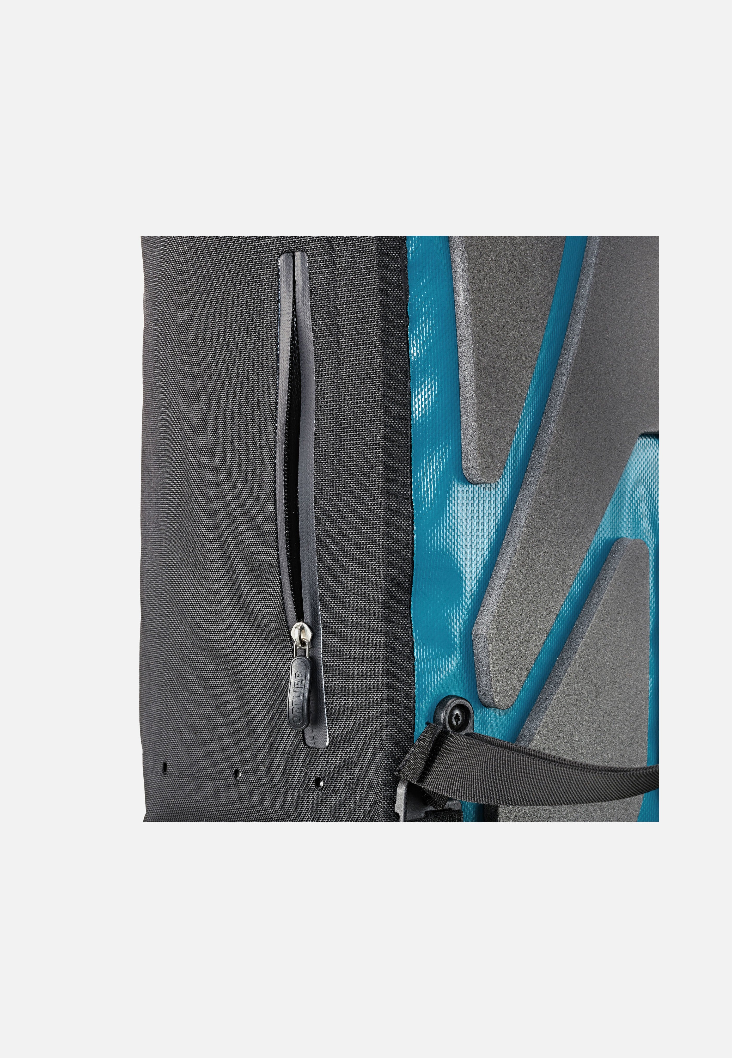 ORTLIEB - Velocity 29L Petrol Schwarz - Rolltop Backpack | Neutral-Image