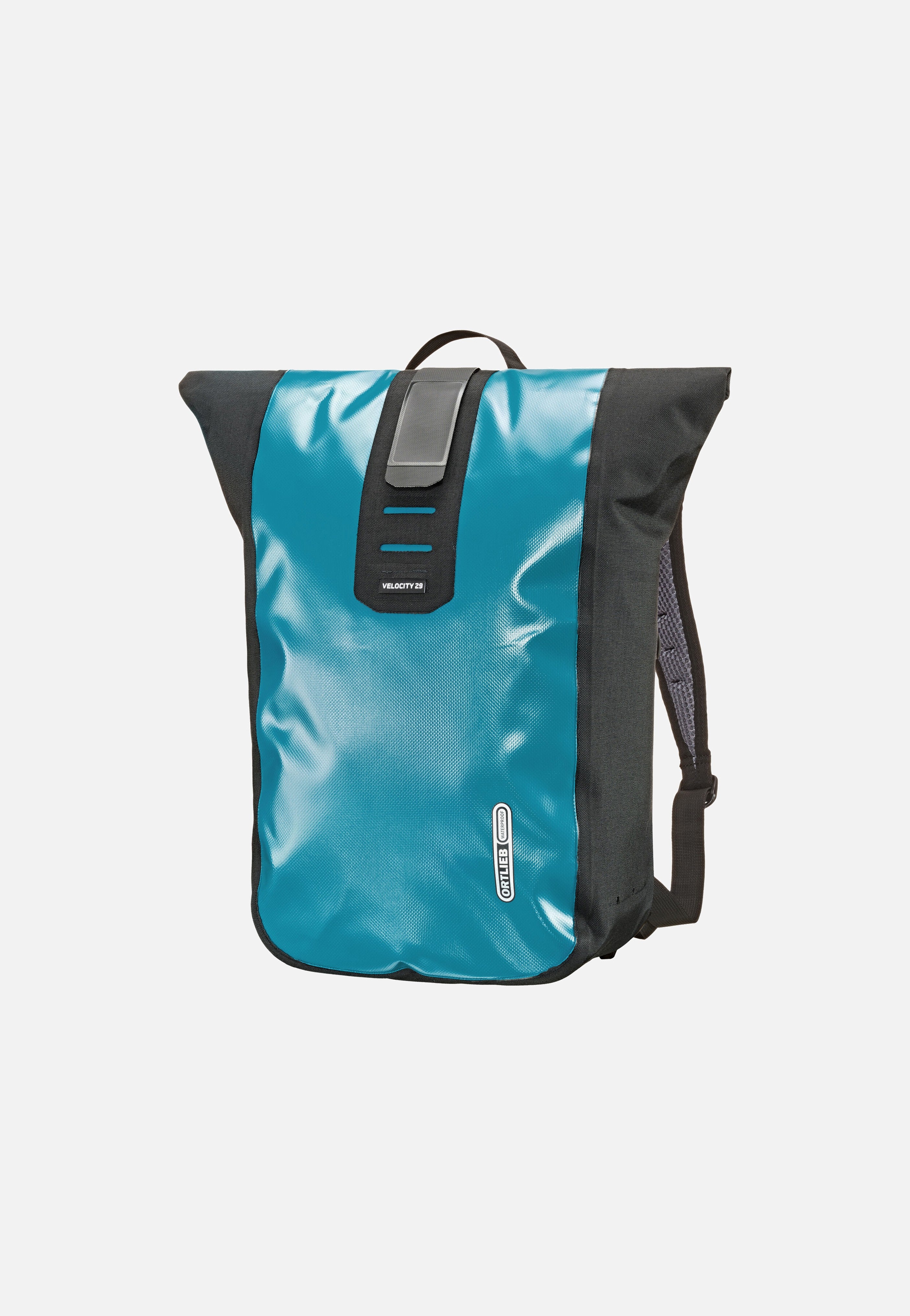 ORTLIEB - Velocity 29L Petrol Schwarz - Rolltop Backpack | Neutral-Image