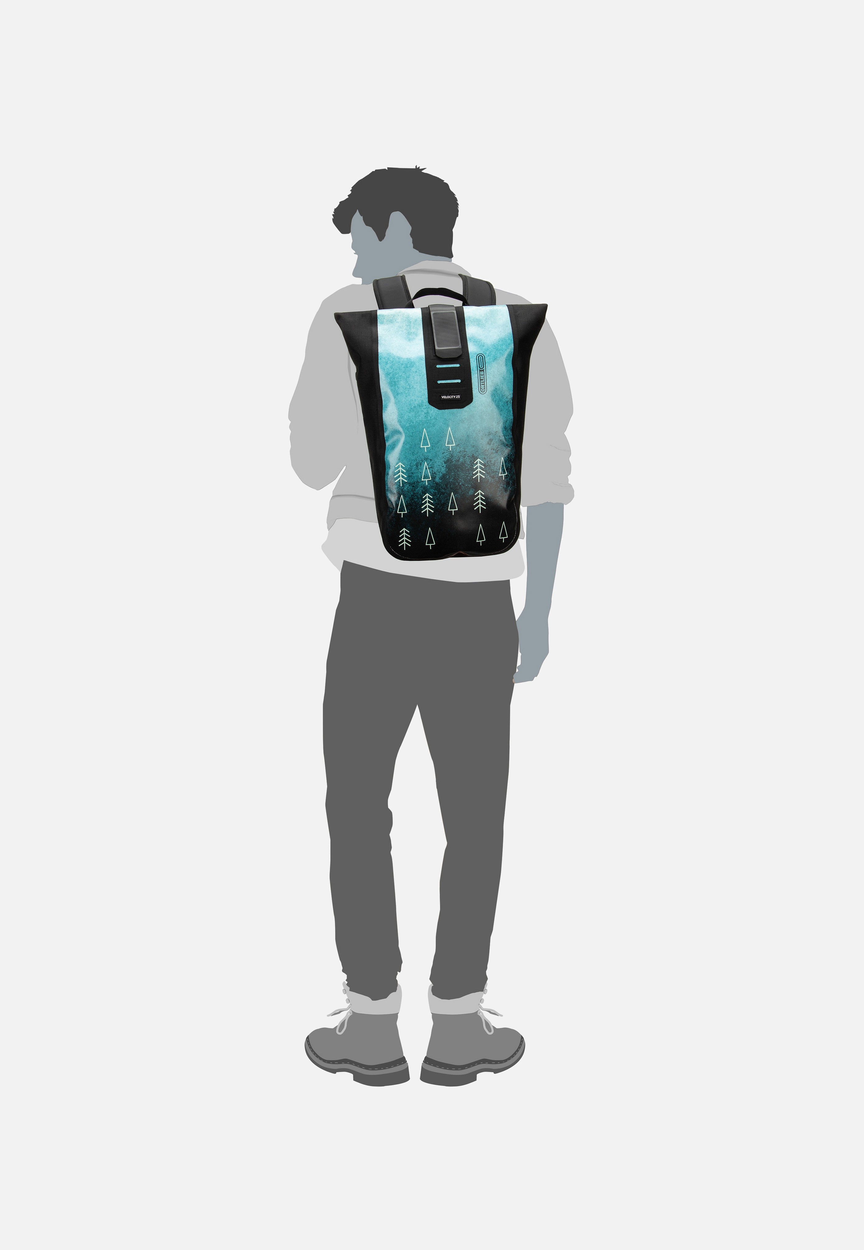 ORTLIEB Velocity Design 23L Forest Rolltop Backpack