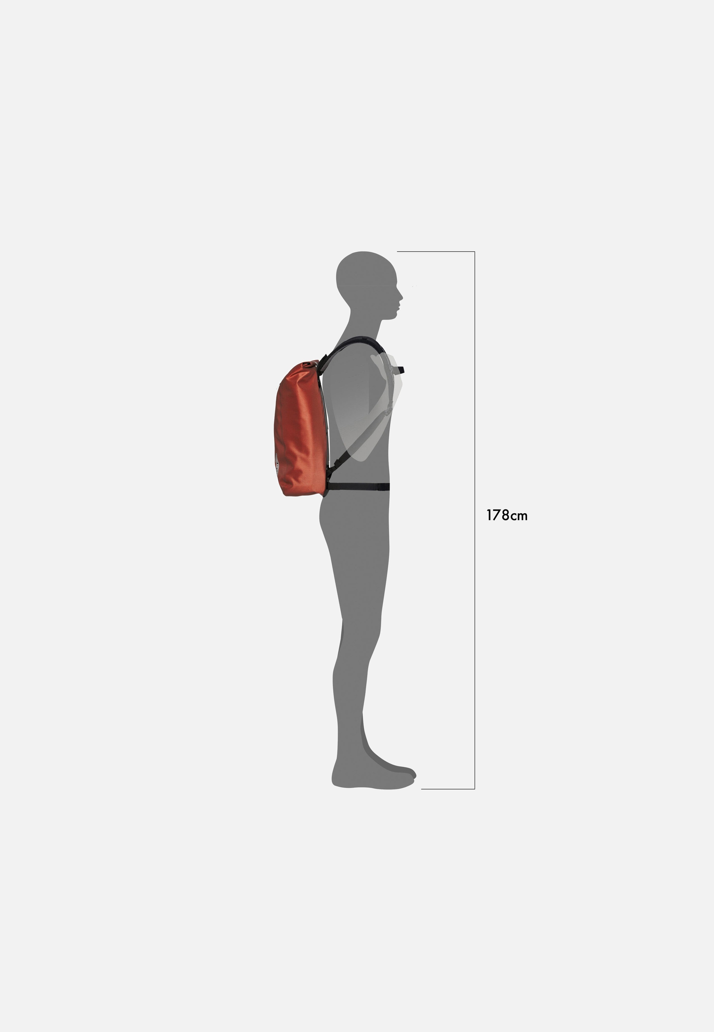 ORTLIEB Velocity PS 17L Rooibos Rolltop Backpack