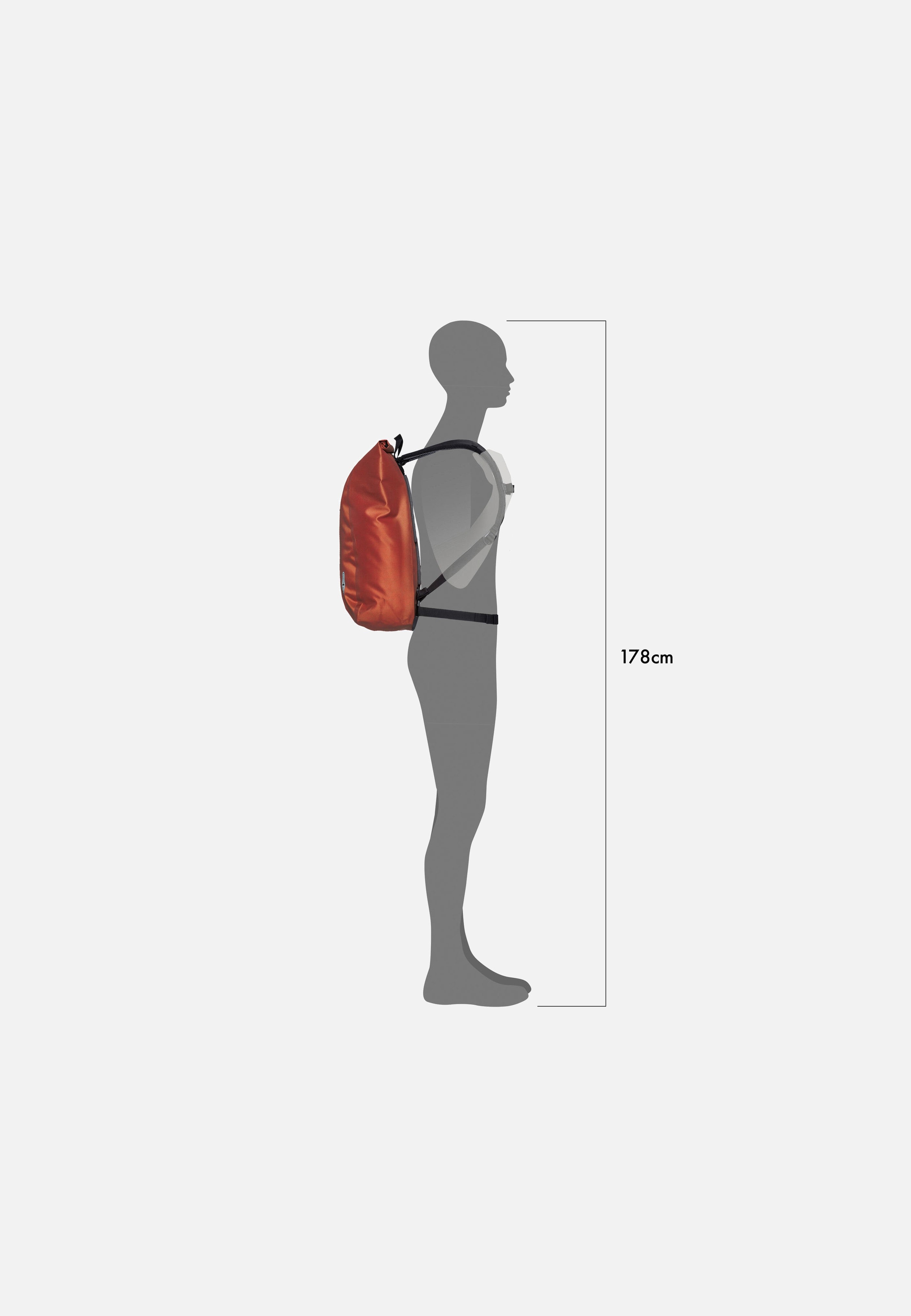 ORTLIEB - Velocity PS 23L Rooibos - Rolltop Backpack | Neutral-Image