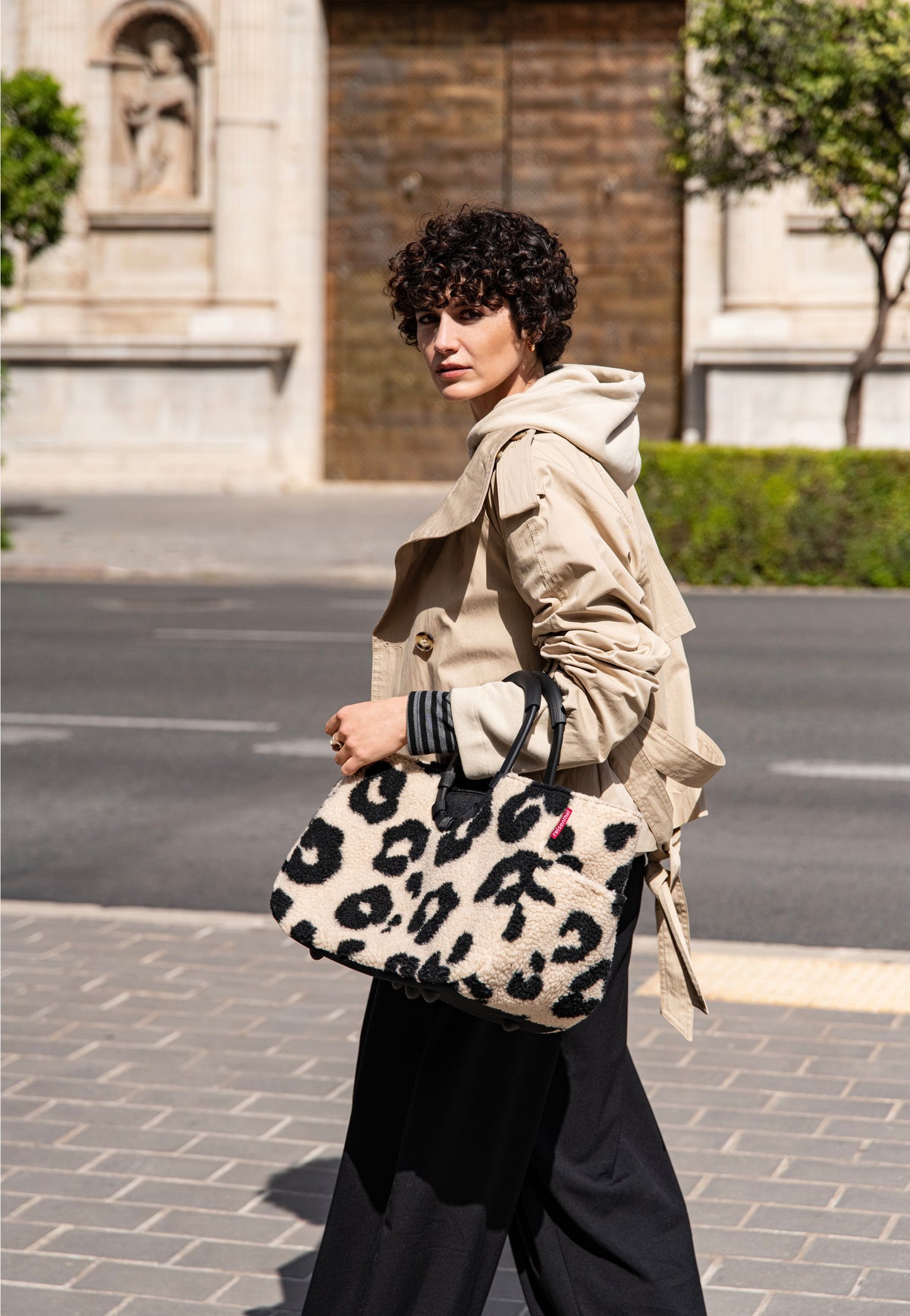 reisenthel Loopshopper M Teddy Leo Cream Carrello della spesa