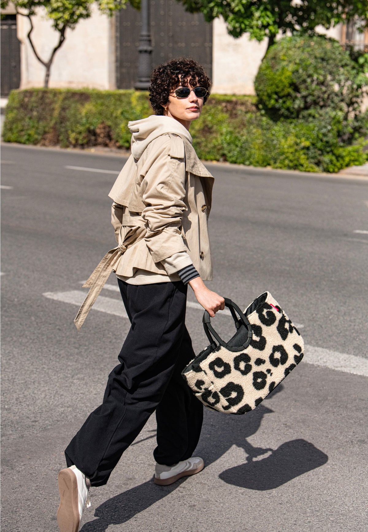 reisenthel Loopshopper M Teddy Leo Cream Carrello della spesa