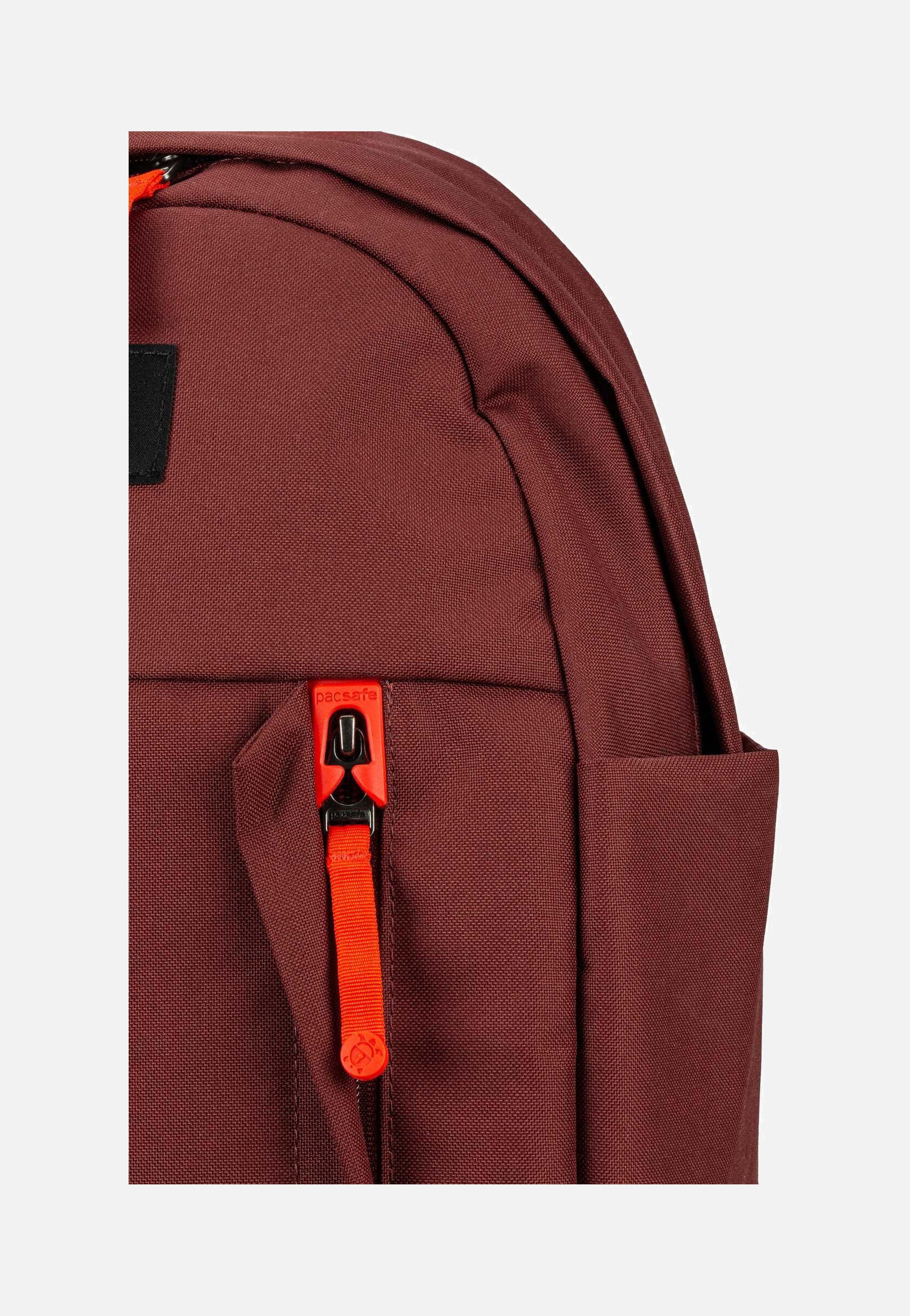 Pacsafe GO 15L Garnet Red Backpack