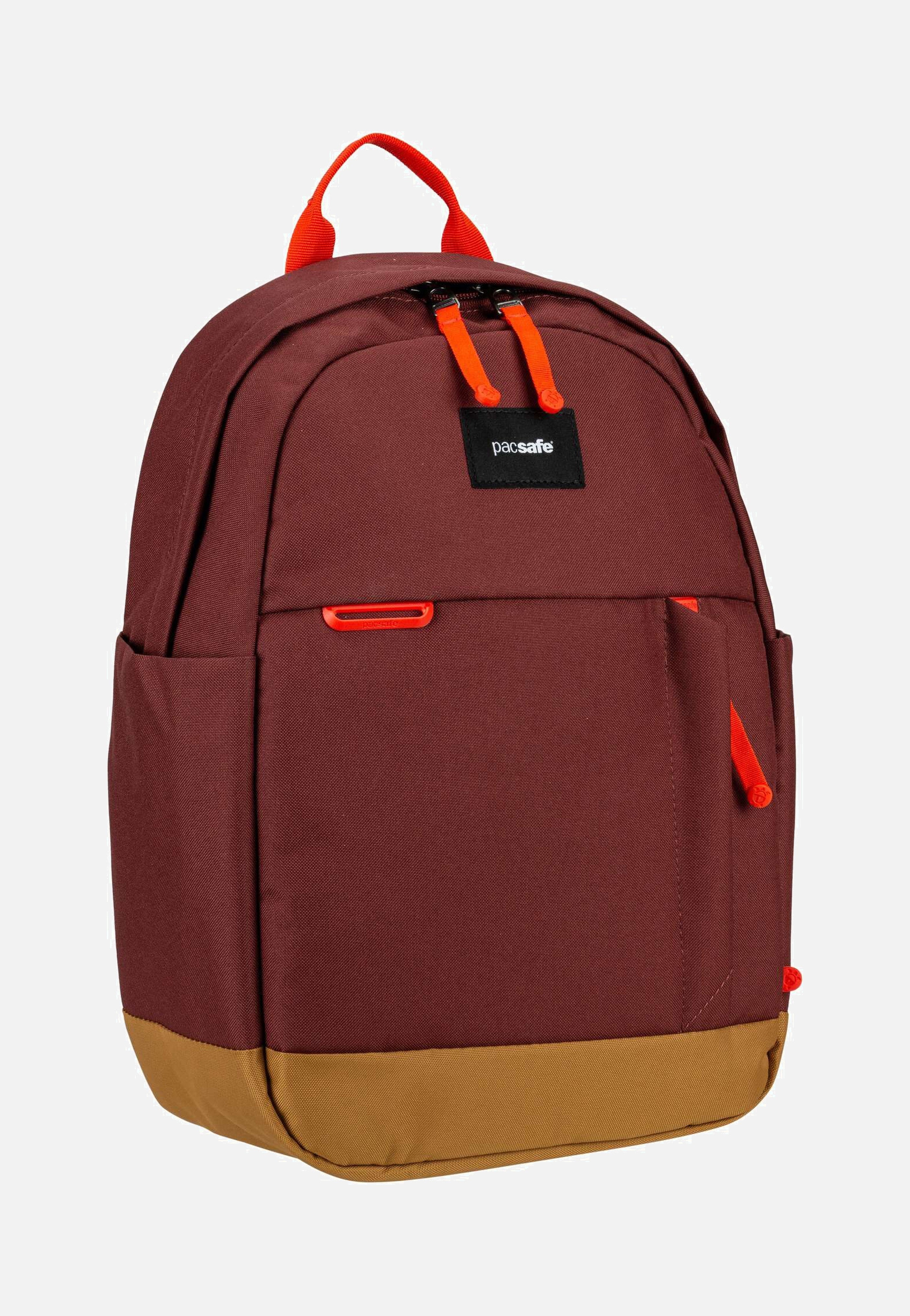 Pacsafe GO 15L Garnet Red Backpack
