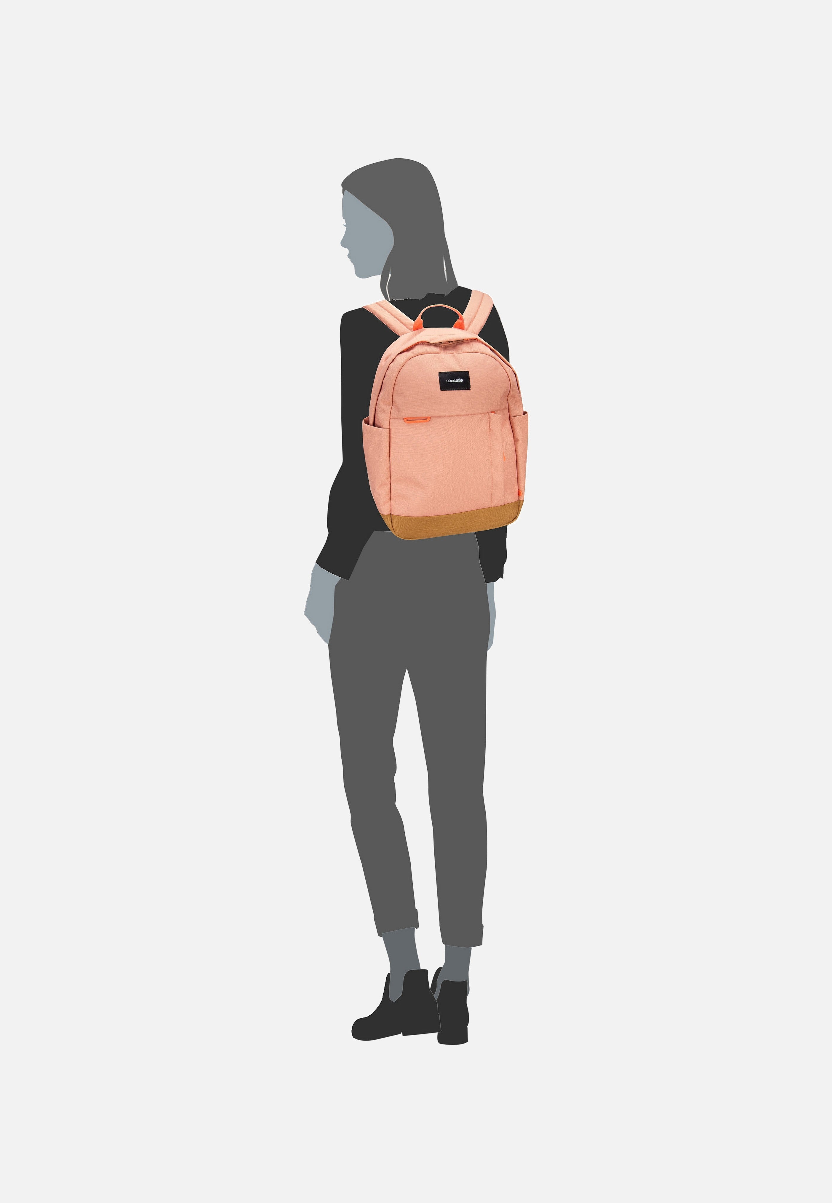 Pacsafe GO 15L Rose Backpack