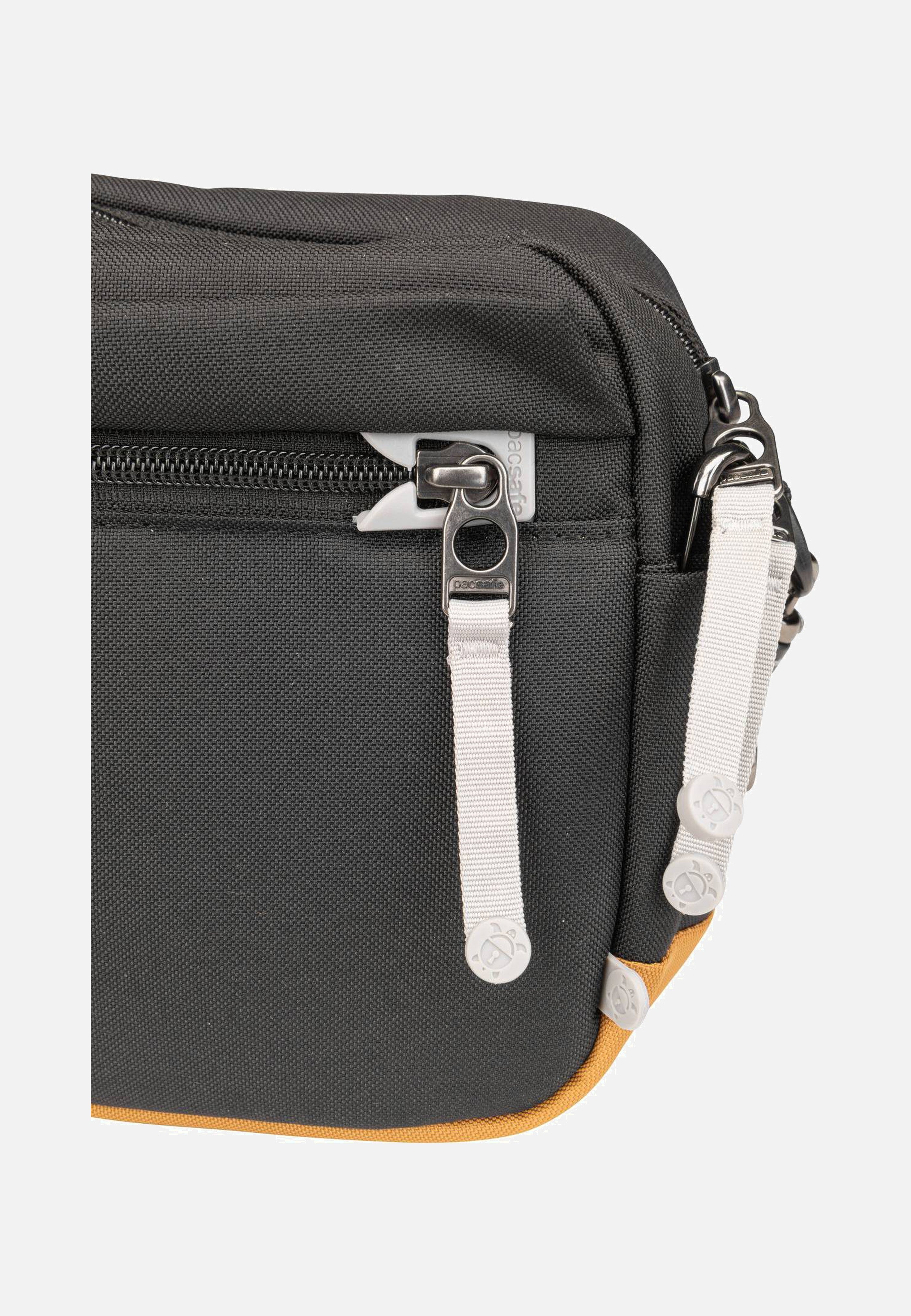 Pacsafe GO Jet Black Crossbody Bag