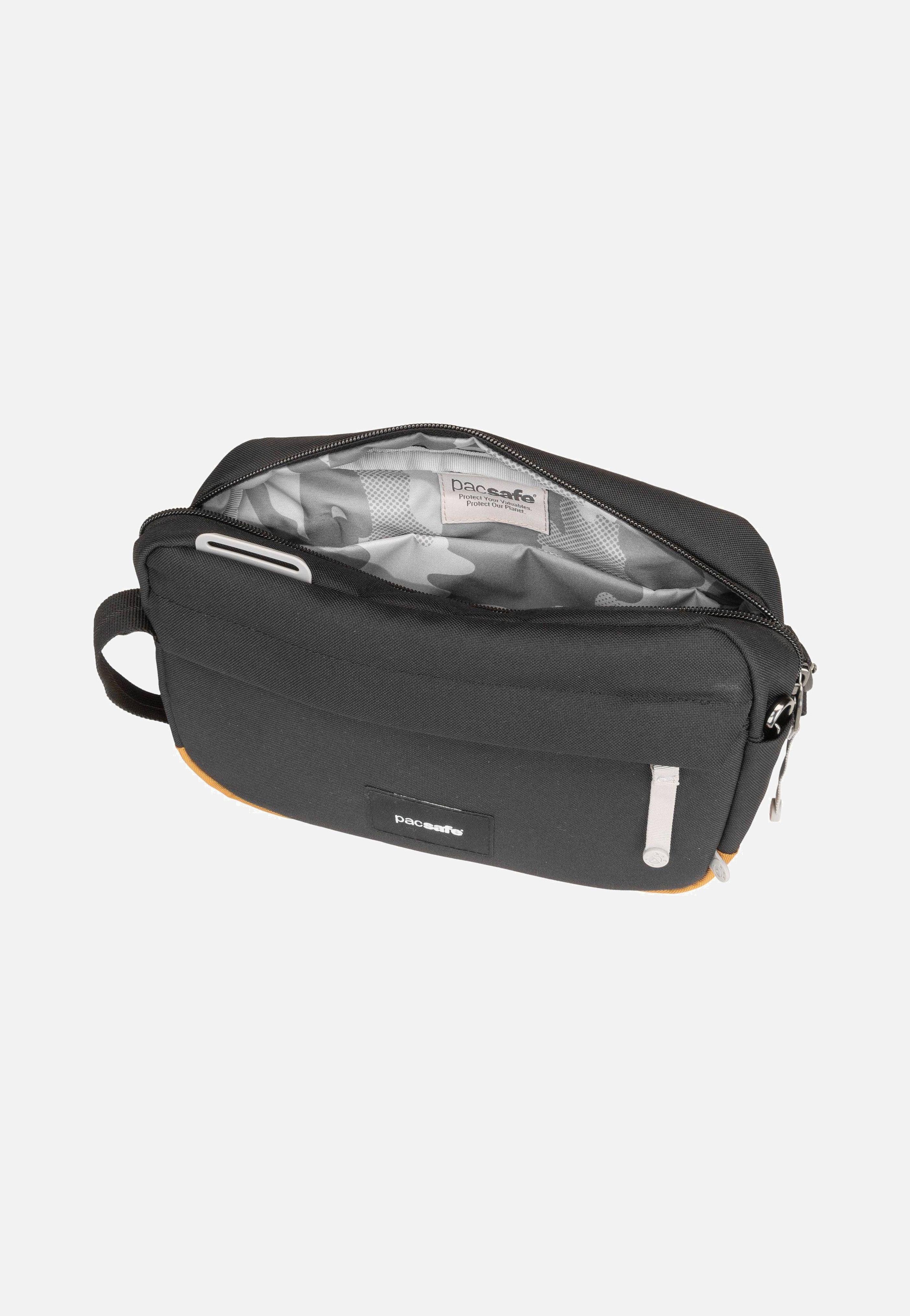 Pacsafe GO Jet Black Crossbody Bag