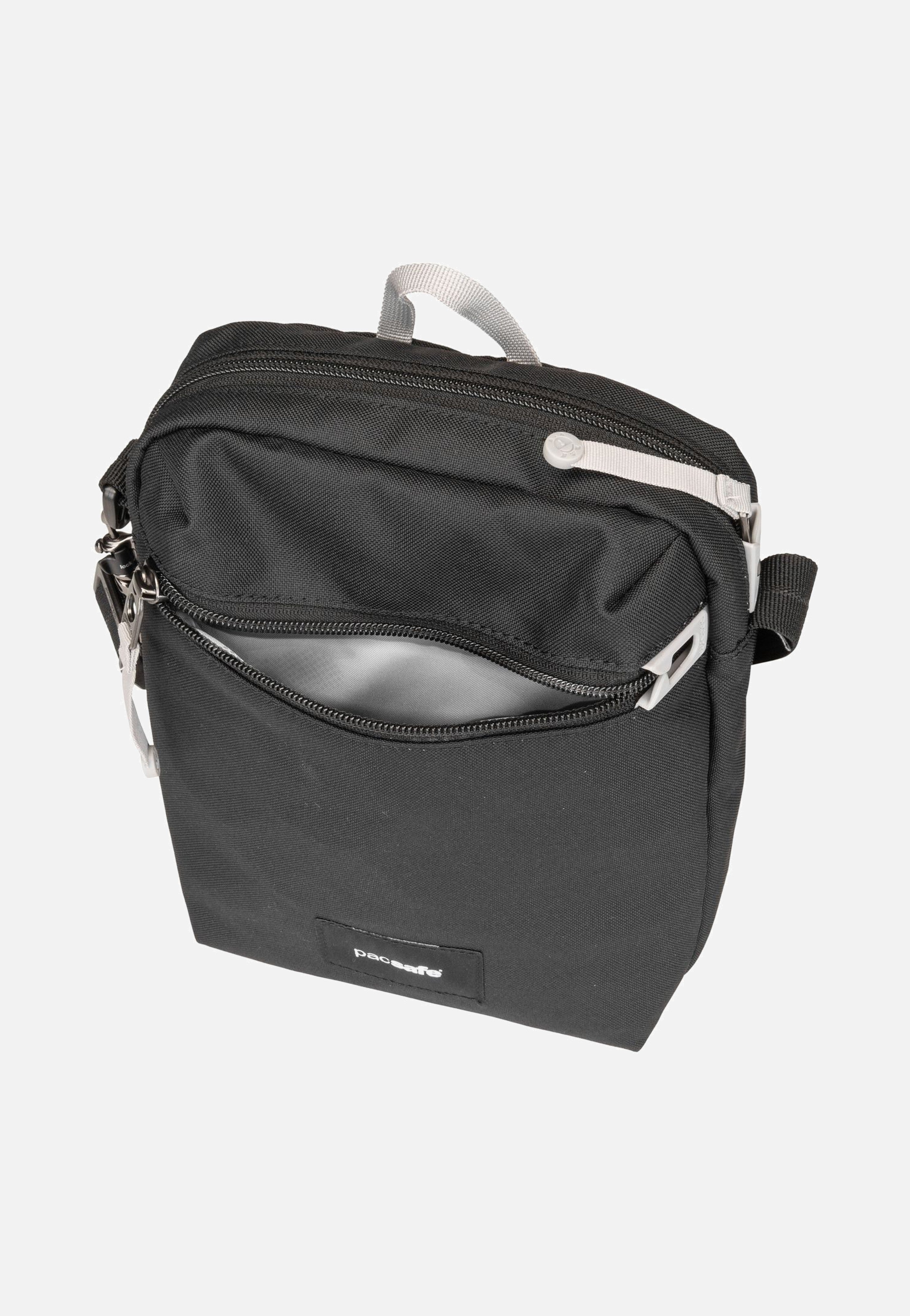 Pacsafe GO Festival Jet Black Crossbody Bag