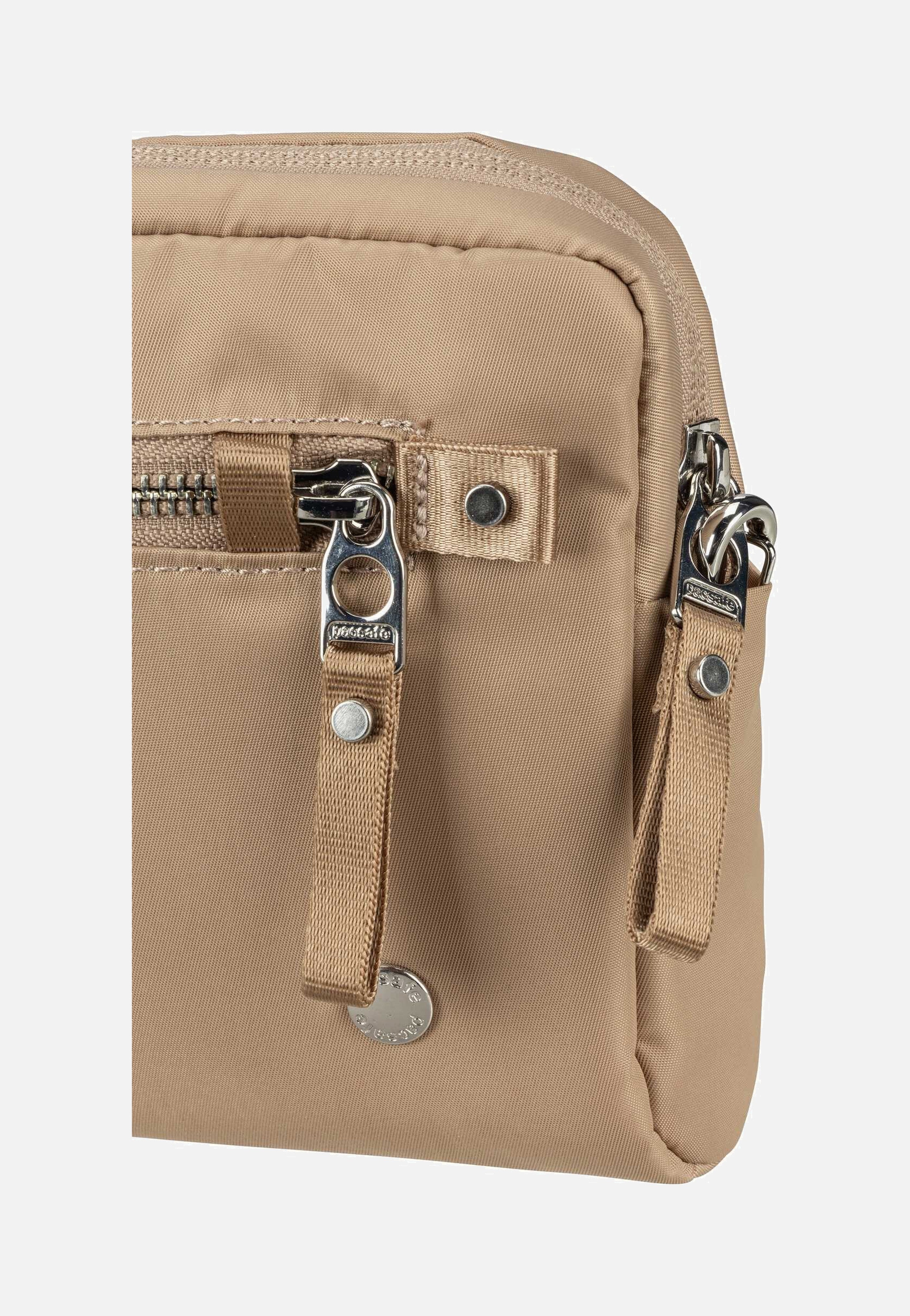 Pacsafe W 3-in1 sling Taupe Crossbody Bag